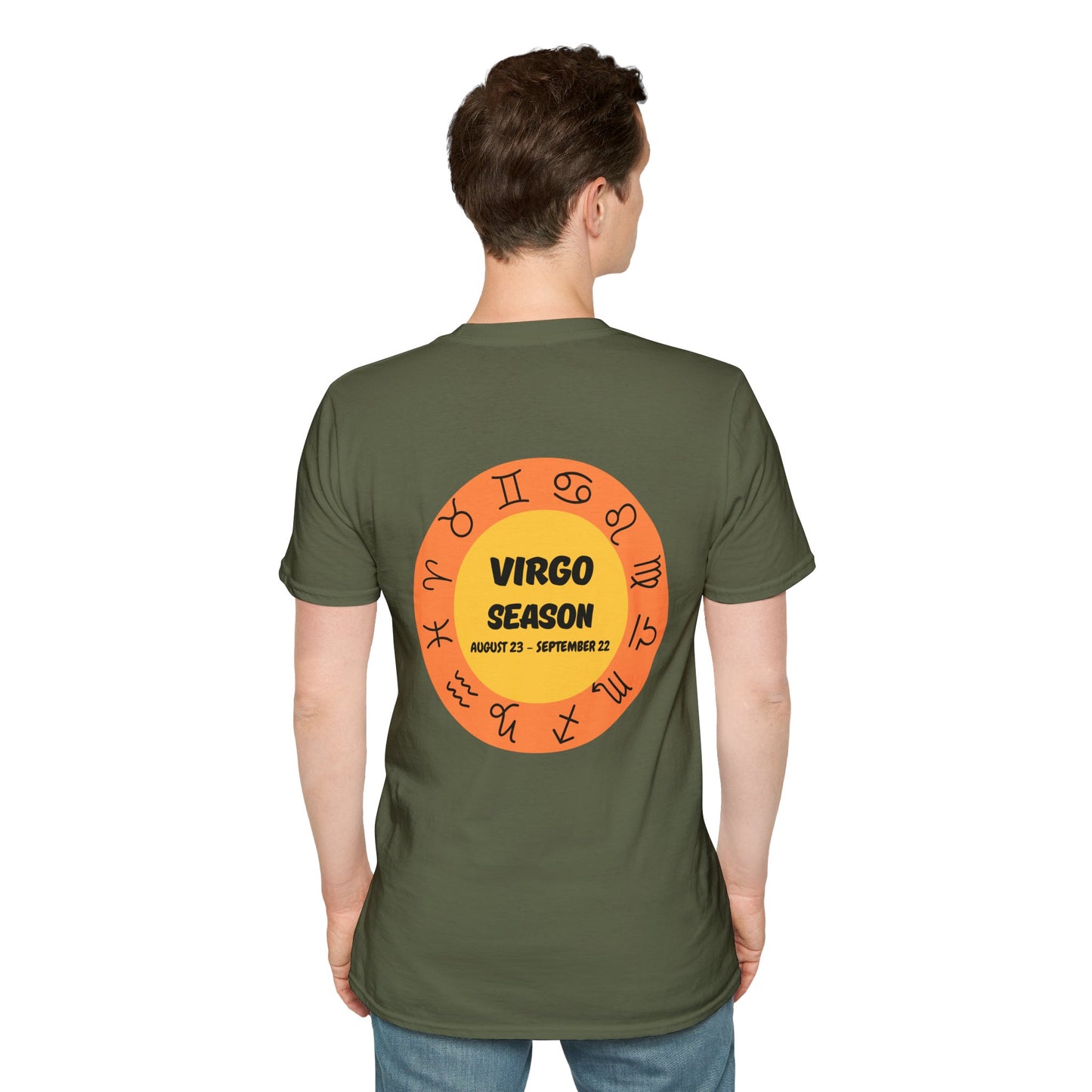 Virgo Season Zodiac T-Shirt - Unisex Softstyle