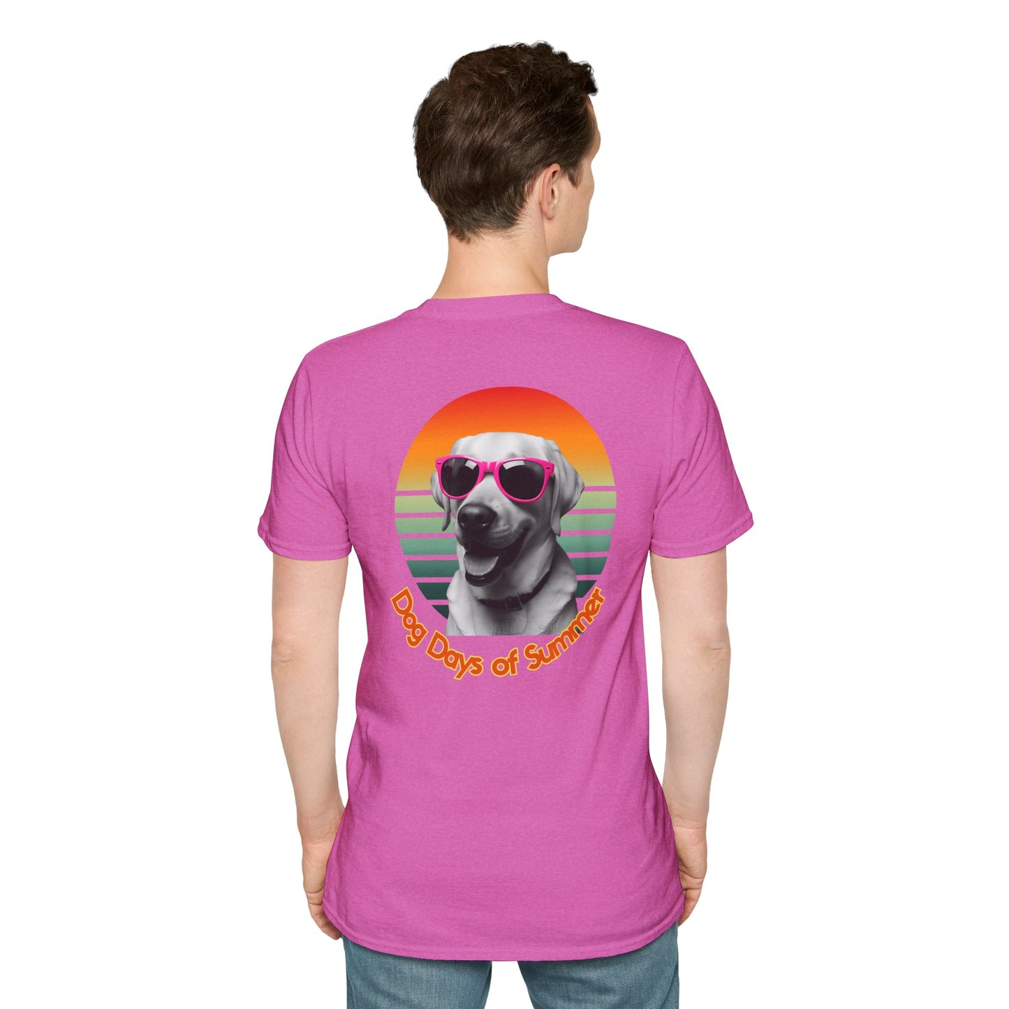 Labrador Retriever, Dog Days of Summer T-Shirt, Unisex, Summer Vibes, Dog Lover Gift, Casual Wear, Fun Tee, Perfect for Dog Owners