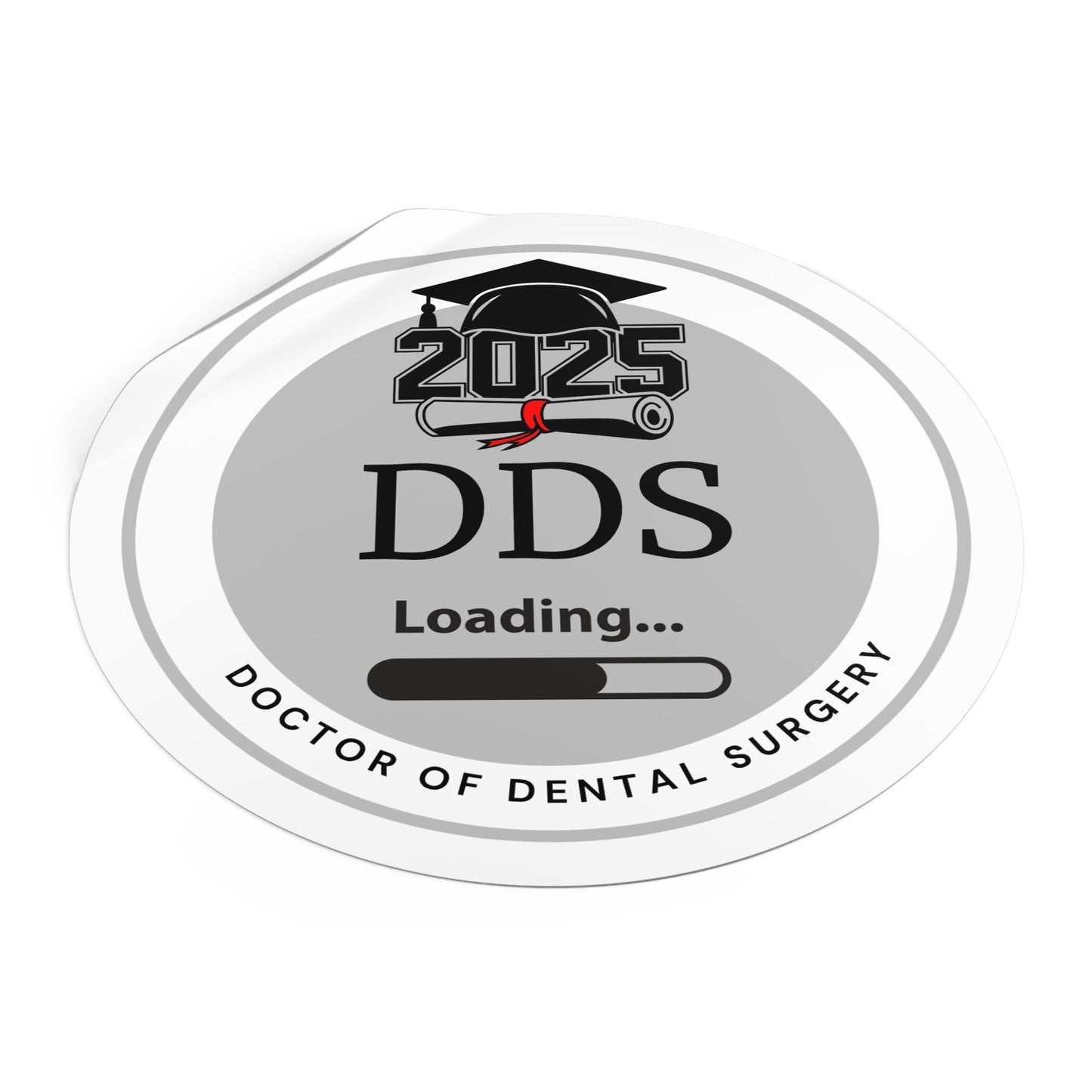 Vinyl Sticker - DDS Sticker, Doctor of Dental Surgery, Future Doctor, Graduation Loading