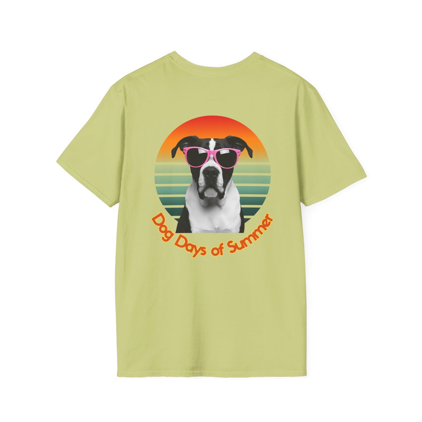 Cane Corso, Dog Days of Summer T-Shirt, Unisex Summer Tee, Fun Pet Apparel, Casual Dog Lover Gift, Vibrant Graphic Tee