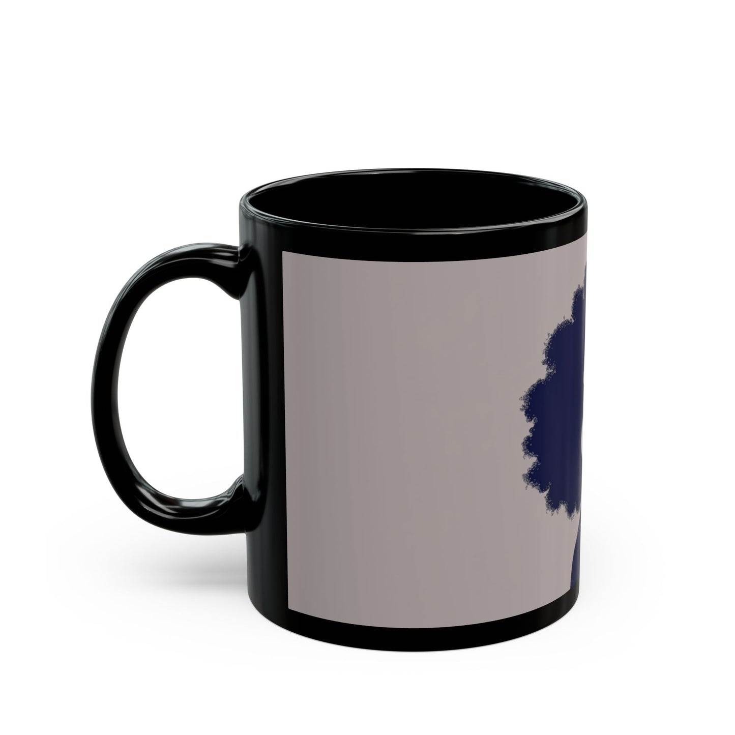Chill 3 Coffee Mug, Afro Woman Listening to Music, Ceramic Mug (11oz)