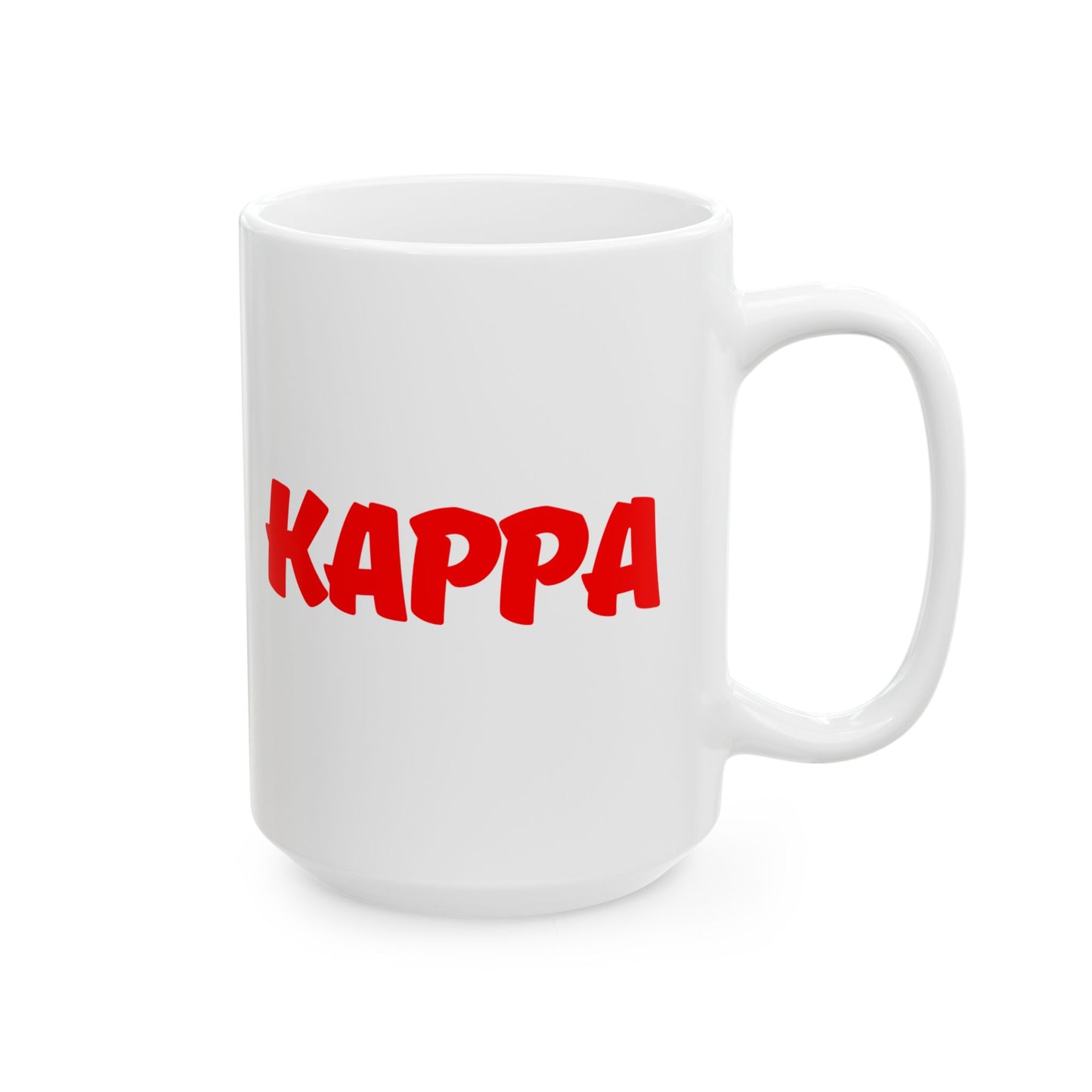 Divine 9 Fraternity Inspired- KAPPA: Ceramic Mug