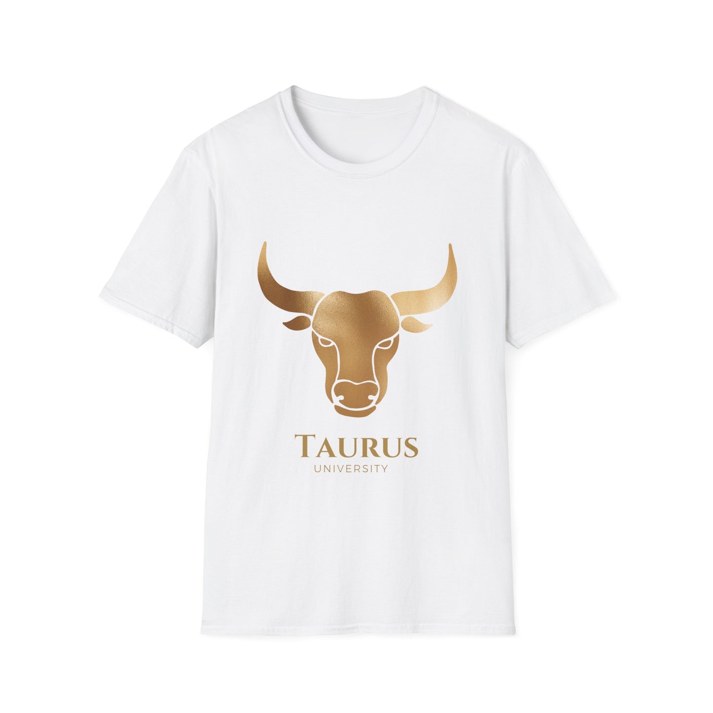 Taurus Zodiac Unisex T-Shirt - Softstyle Tee for Birthdays and Bull Lovers