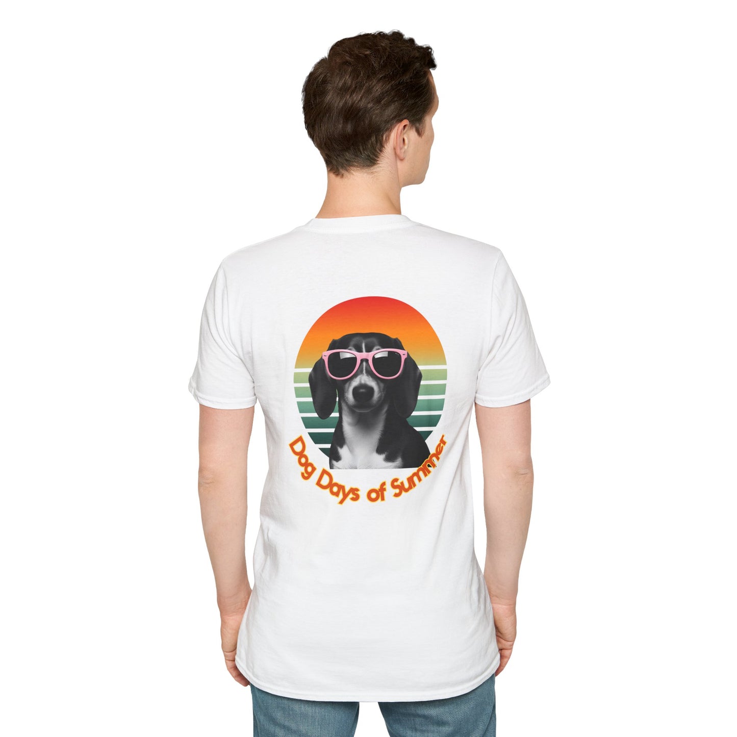 Dachshund, Summer Dog Days Unisex T-Shirt, Pet Lover Gift, Cute Dog T-Shirt, Summer Vibe Apparel, Fun Outdoor Shirt