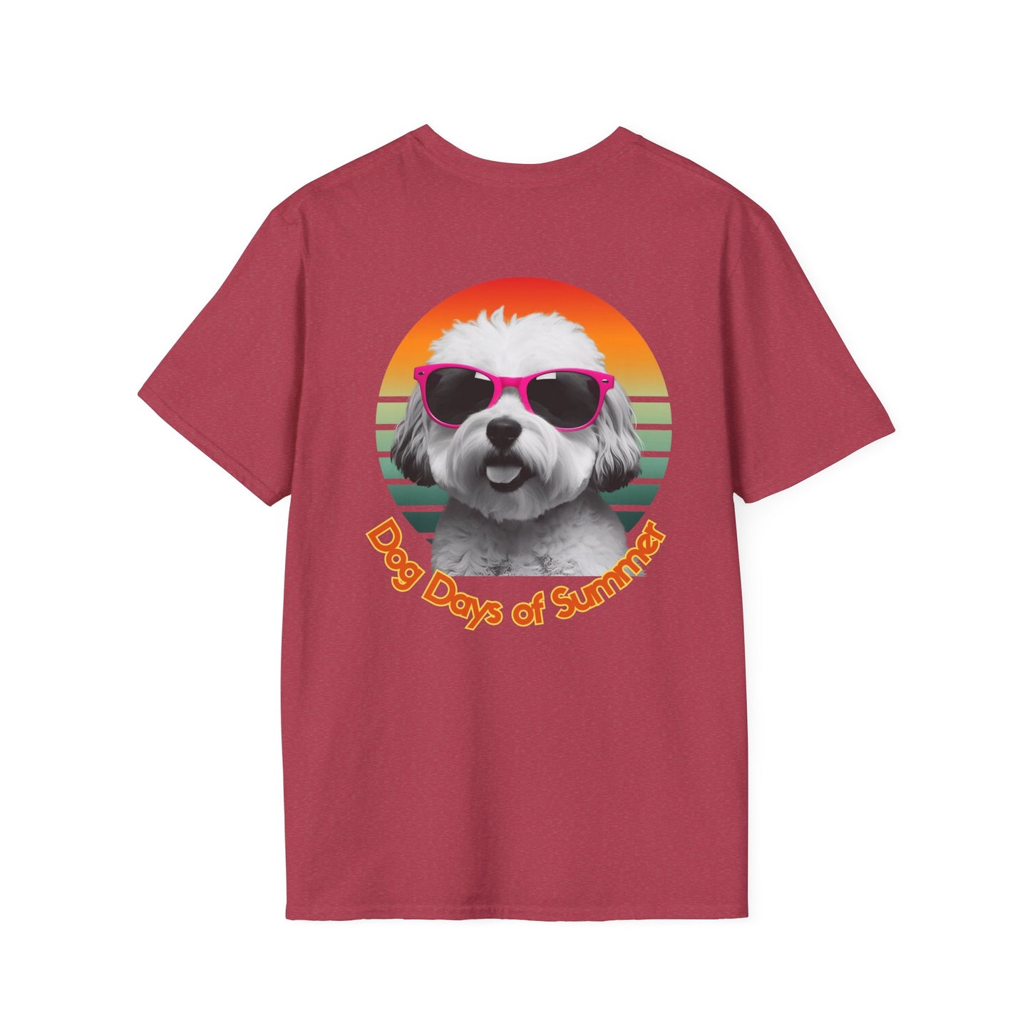 Bichon Frise Dog Days of Summer Unisex T-Shirt