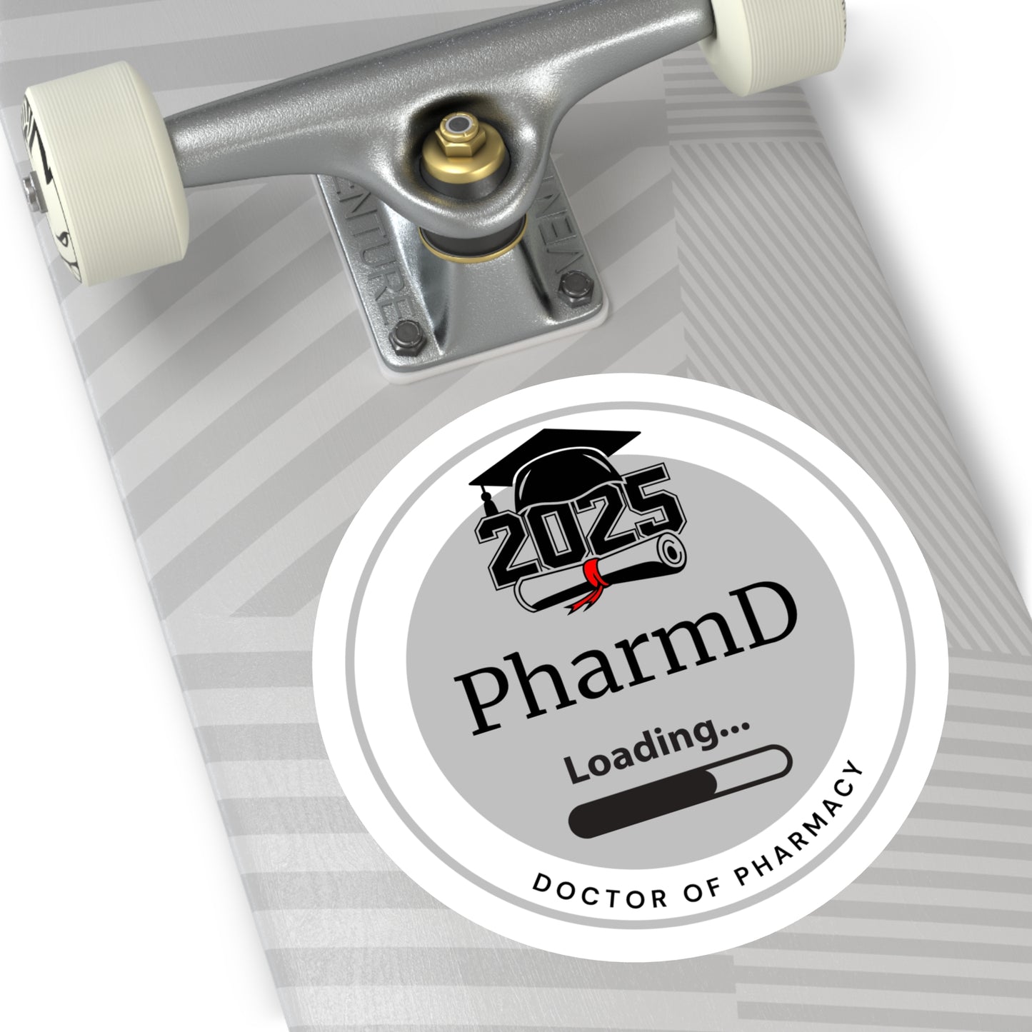 Vinyl Sticker - PharmD Sticker, Doctor of Pharmacy, Future Doctor, Graduation Loading
