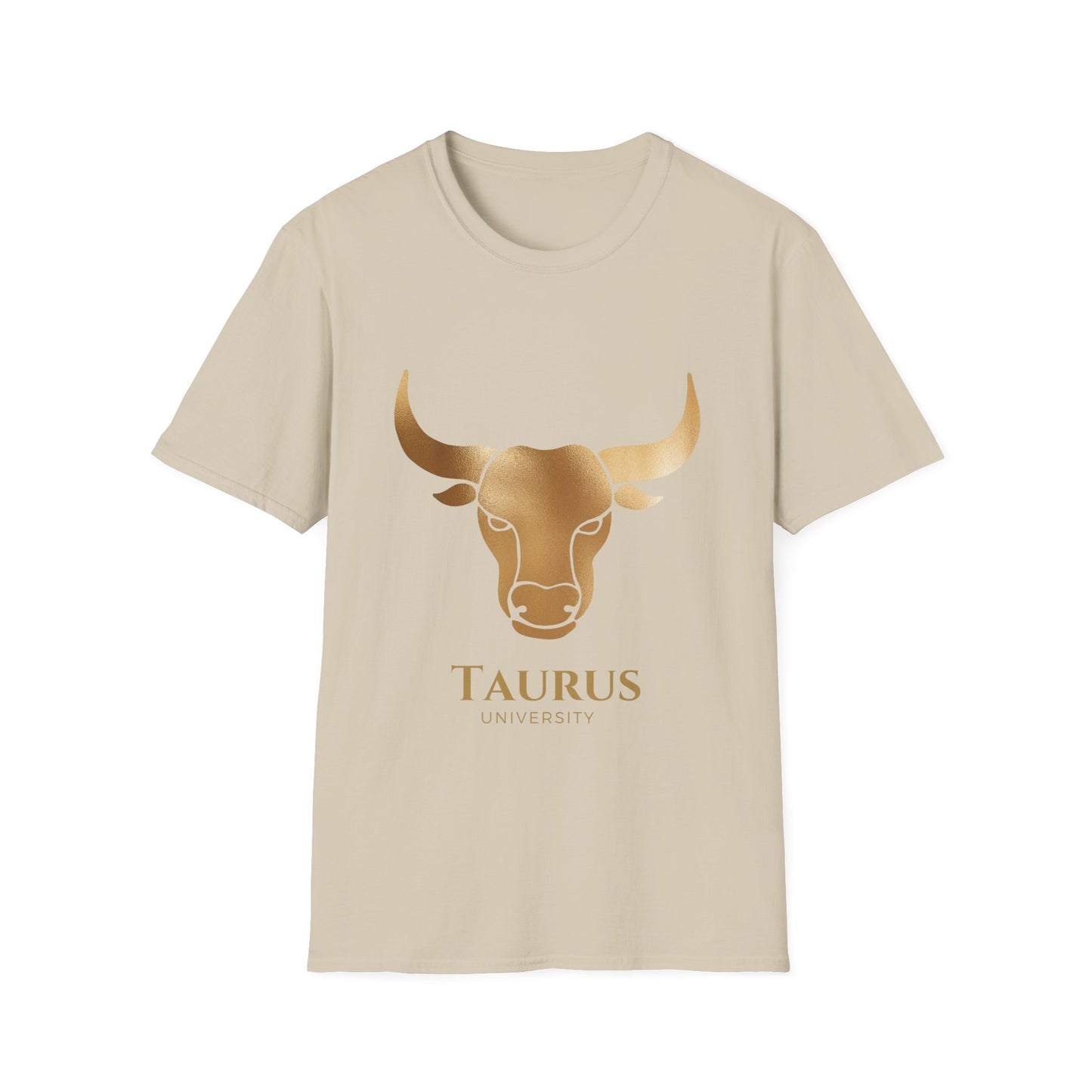 Taurus Zodiac Unisex T-Shirt - Softstyle Tee for Birthdays and Bull Lovers
