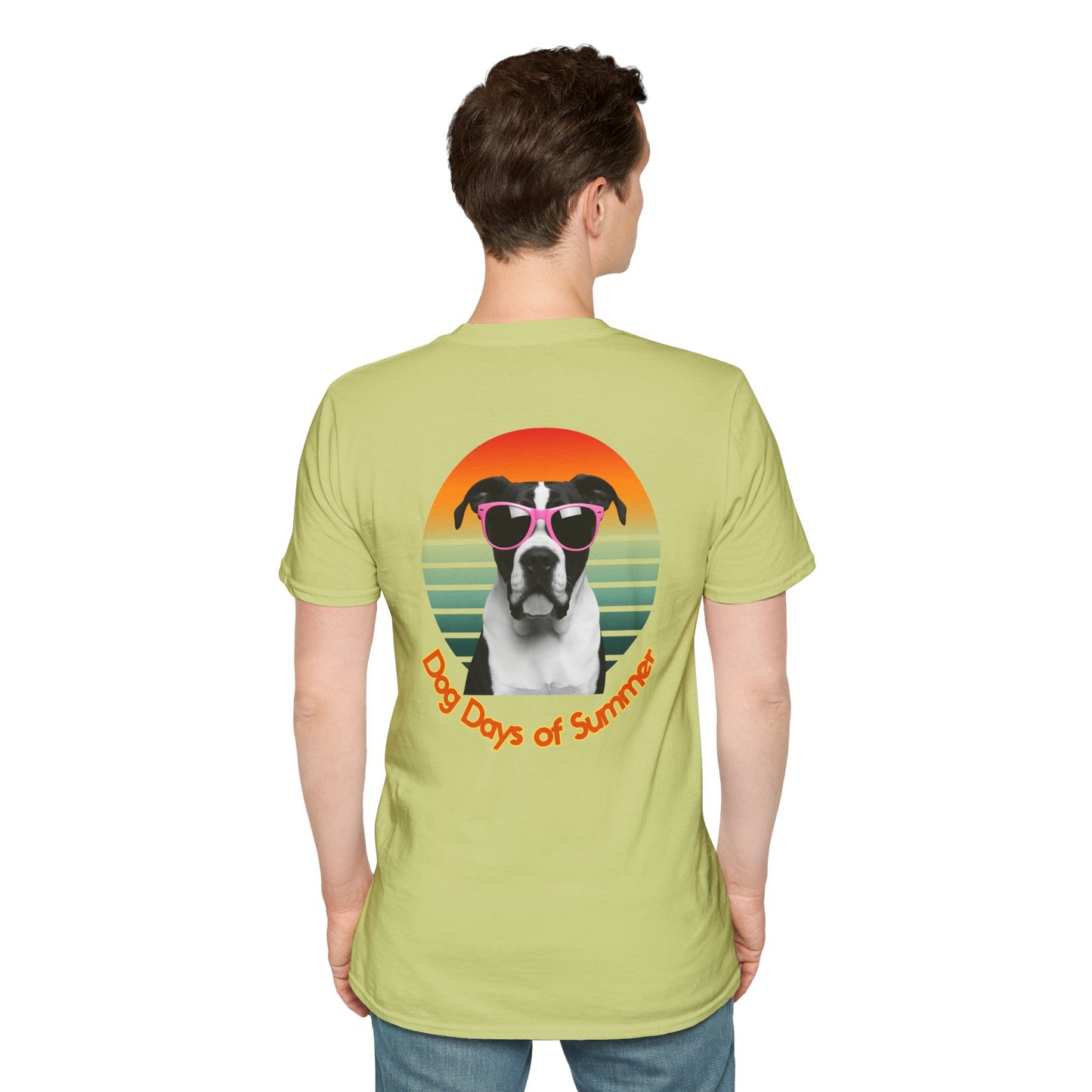 Cane Corso, Dog Days of Summer T-Shirt, Unisex Summer Tee, Fun Pet Apparel, Casual Dog Lover Gift, Vibrant Graphic Tee