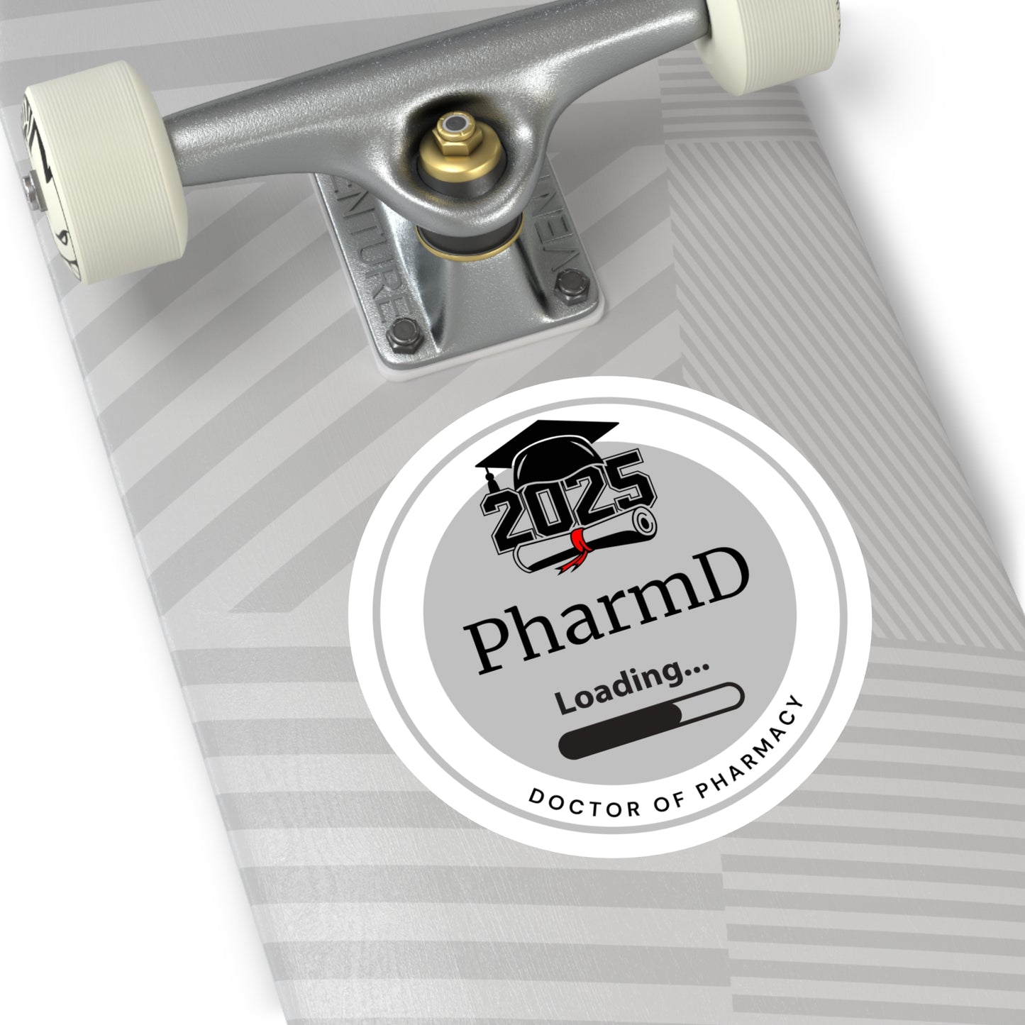 Vinyl Sticker - PharmD Sticker, Doctor of Pharmacy, Future Doctor, Graduation Loading