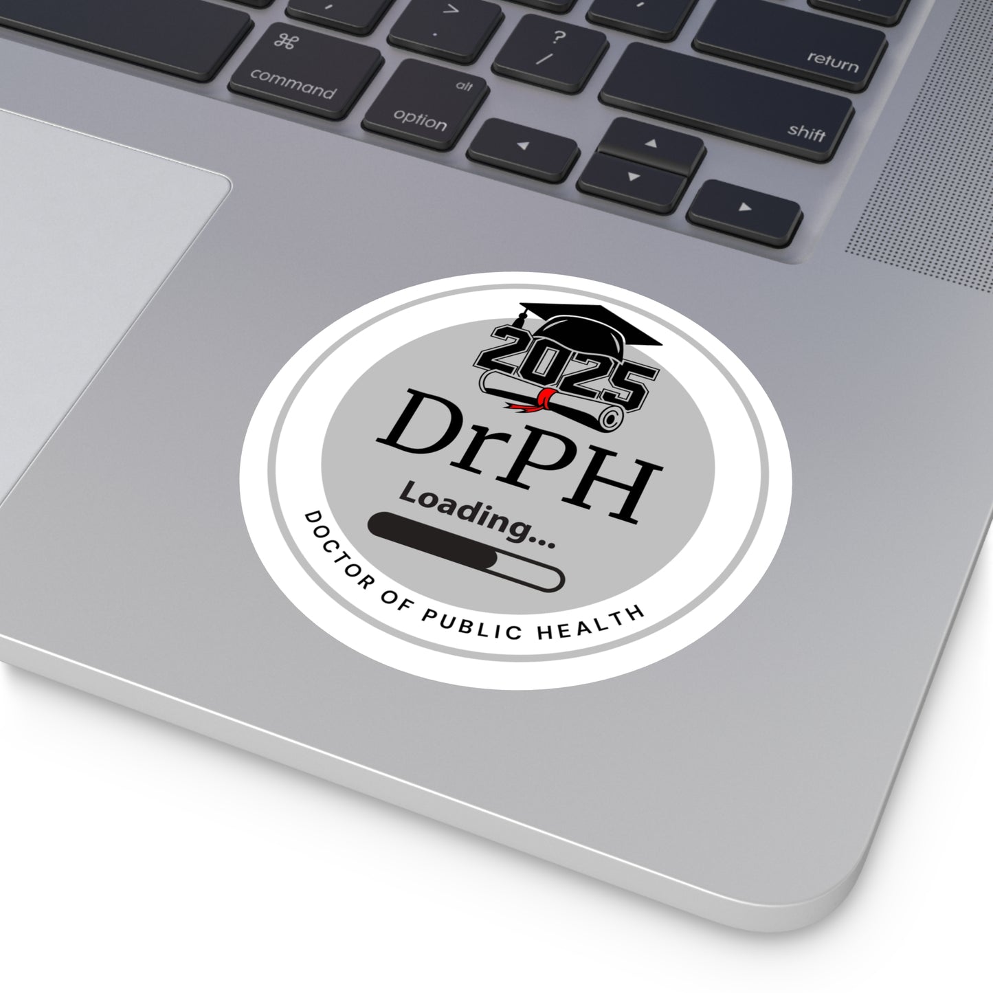Vinyl Sticker - DrPH Sticker, Doctor of Public Health, Future Doctor, Graduation Loading