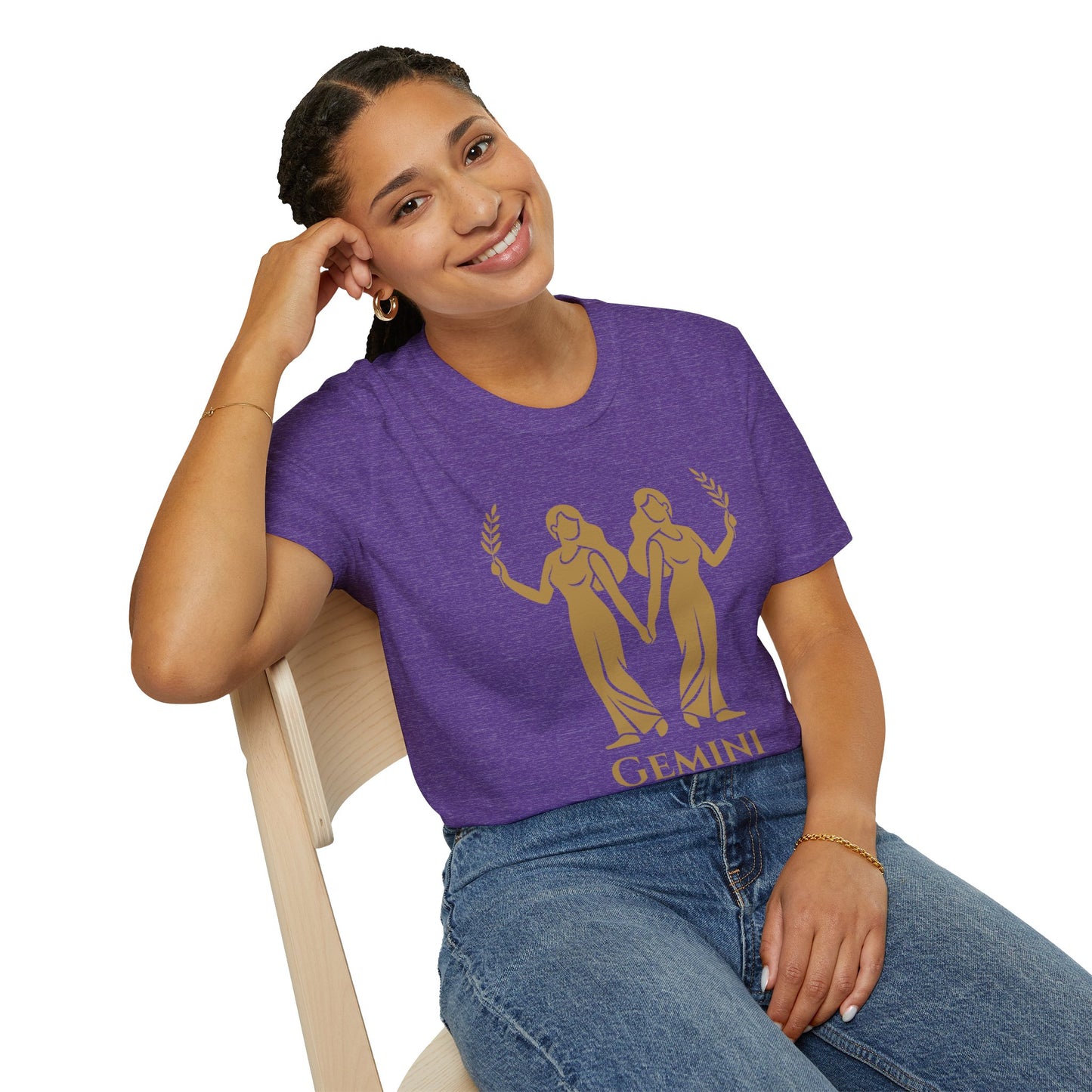 Gemini Birthday Zodiac Unisex Softstyle T-Shirt