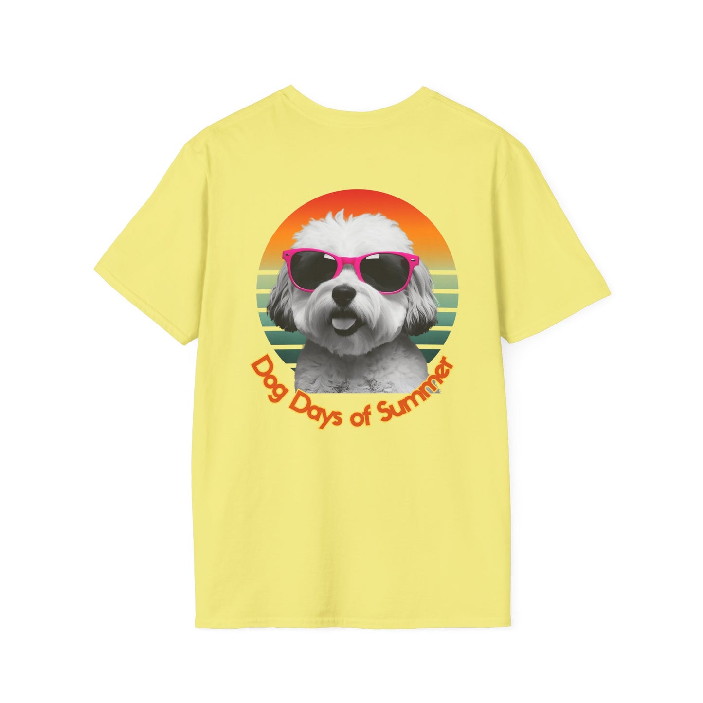 Bichon Frise Dog Days of Summer Unisex T-Shirt