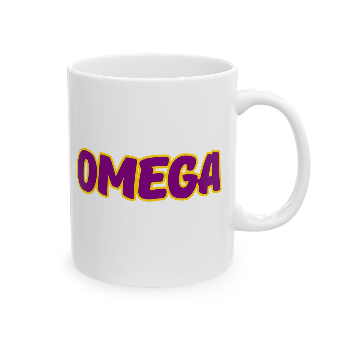 Divine 9 Fraternity Inspired- OMEGA: Ceramic Mug