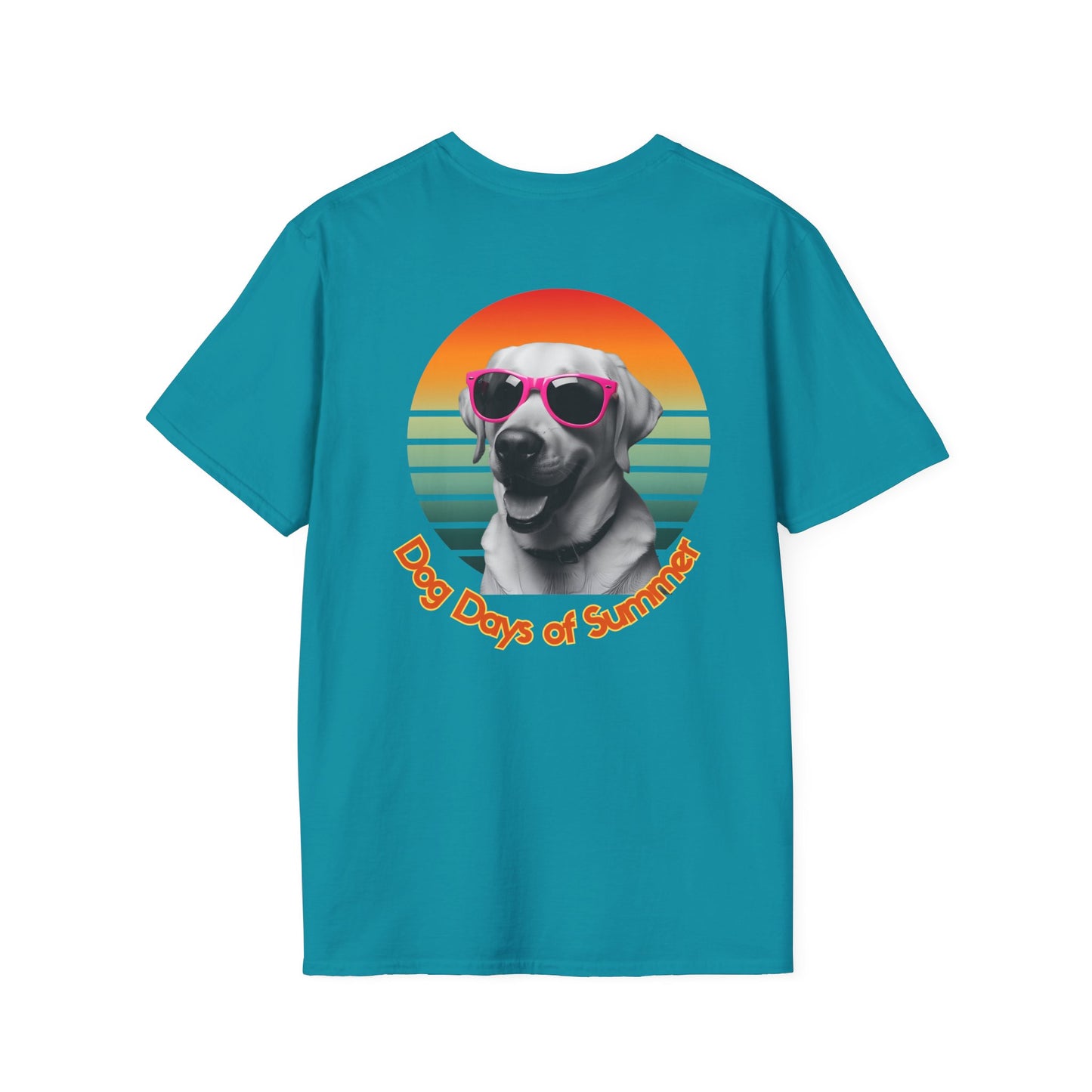 Labrador Retriever, Dog Days of Summer T-Shirt, Unisex, Summer Vibes, Dog Lover Gift, Casual Wear, Fun Tee, Perfect for Dog Owners