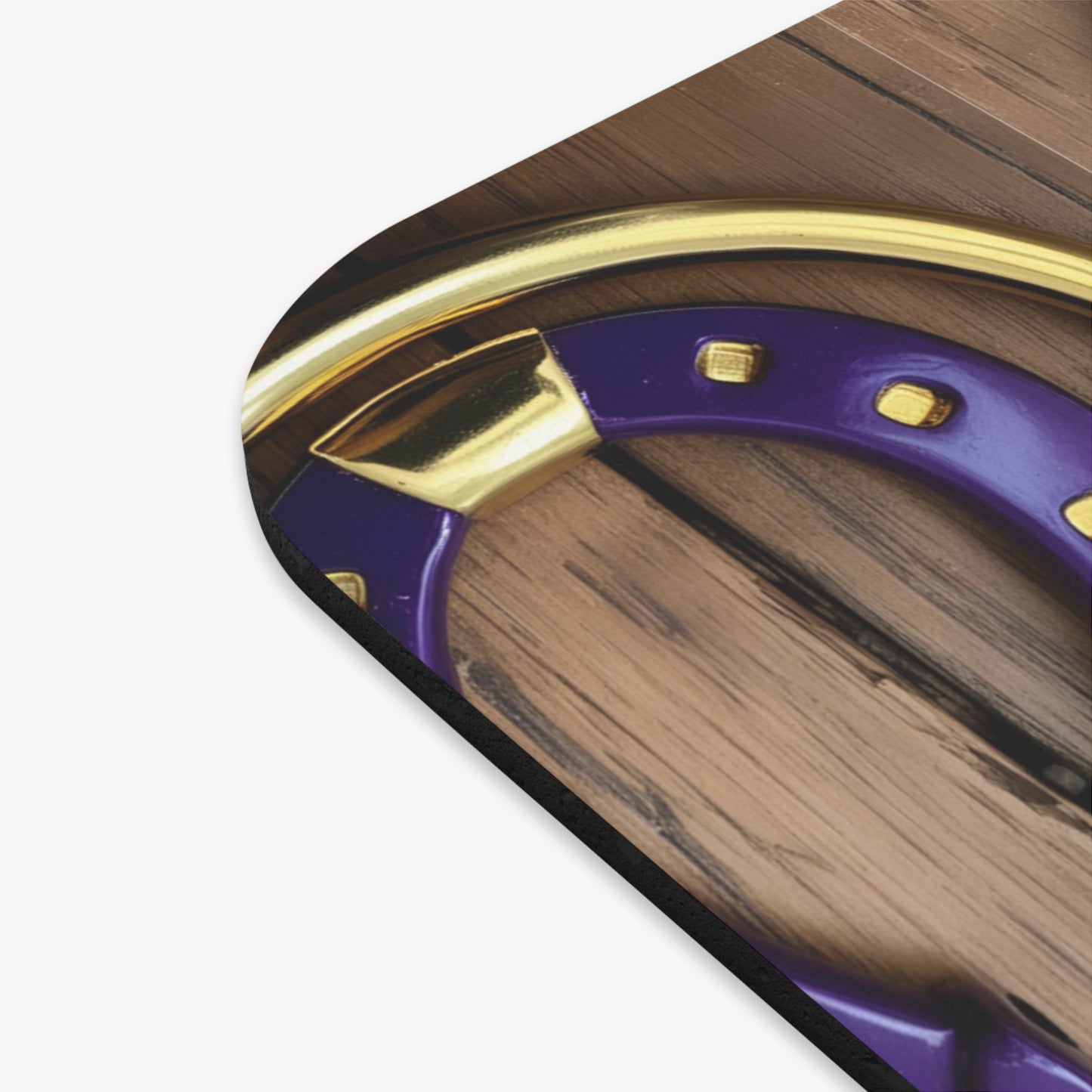 D9 Fraternity inspired-OMEGA: Purple & Gold Mouse Pad