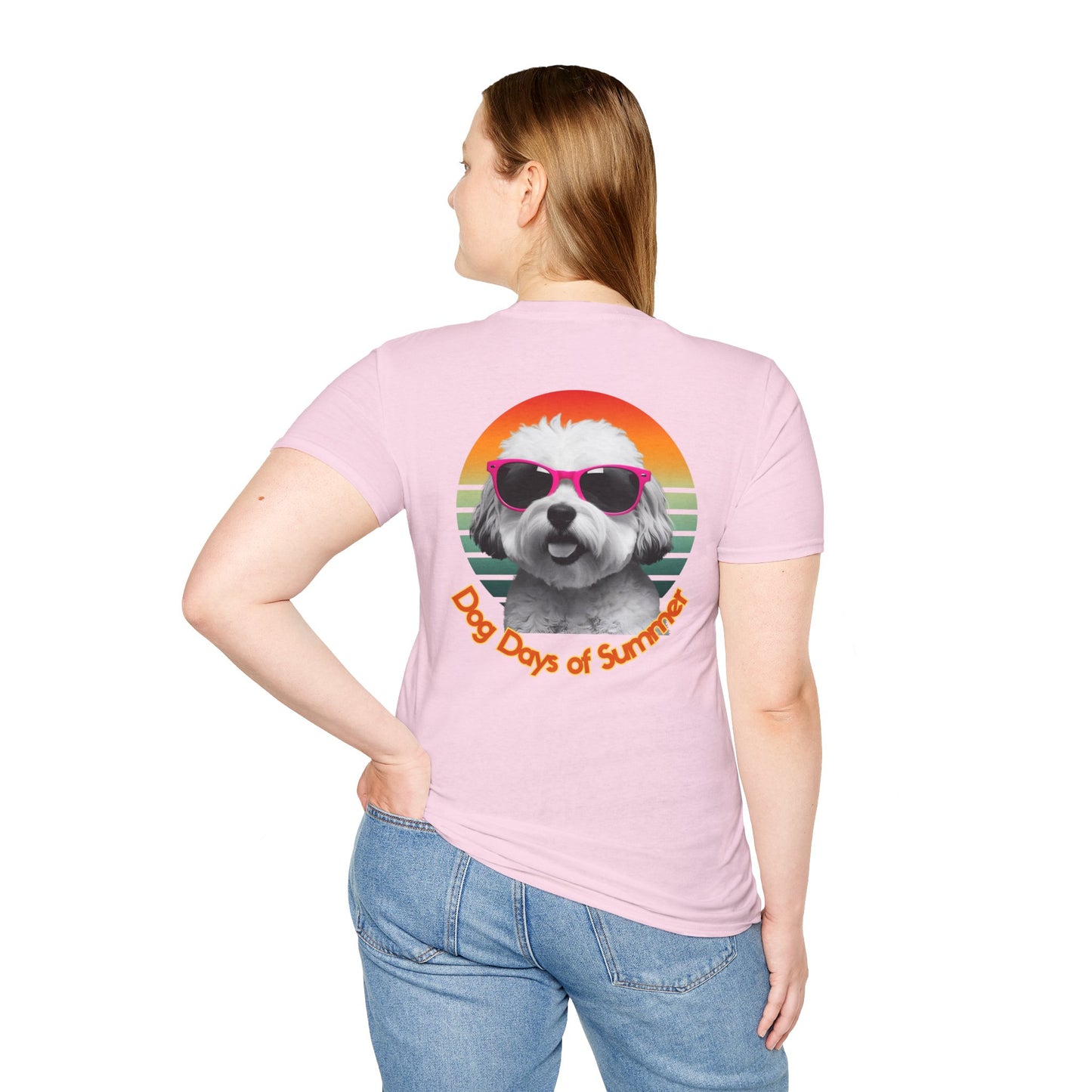 Bichon Frise Dog Days of Summer Unisex T-Shirt