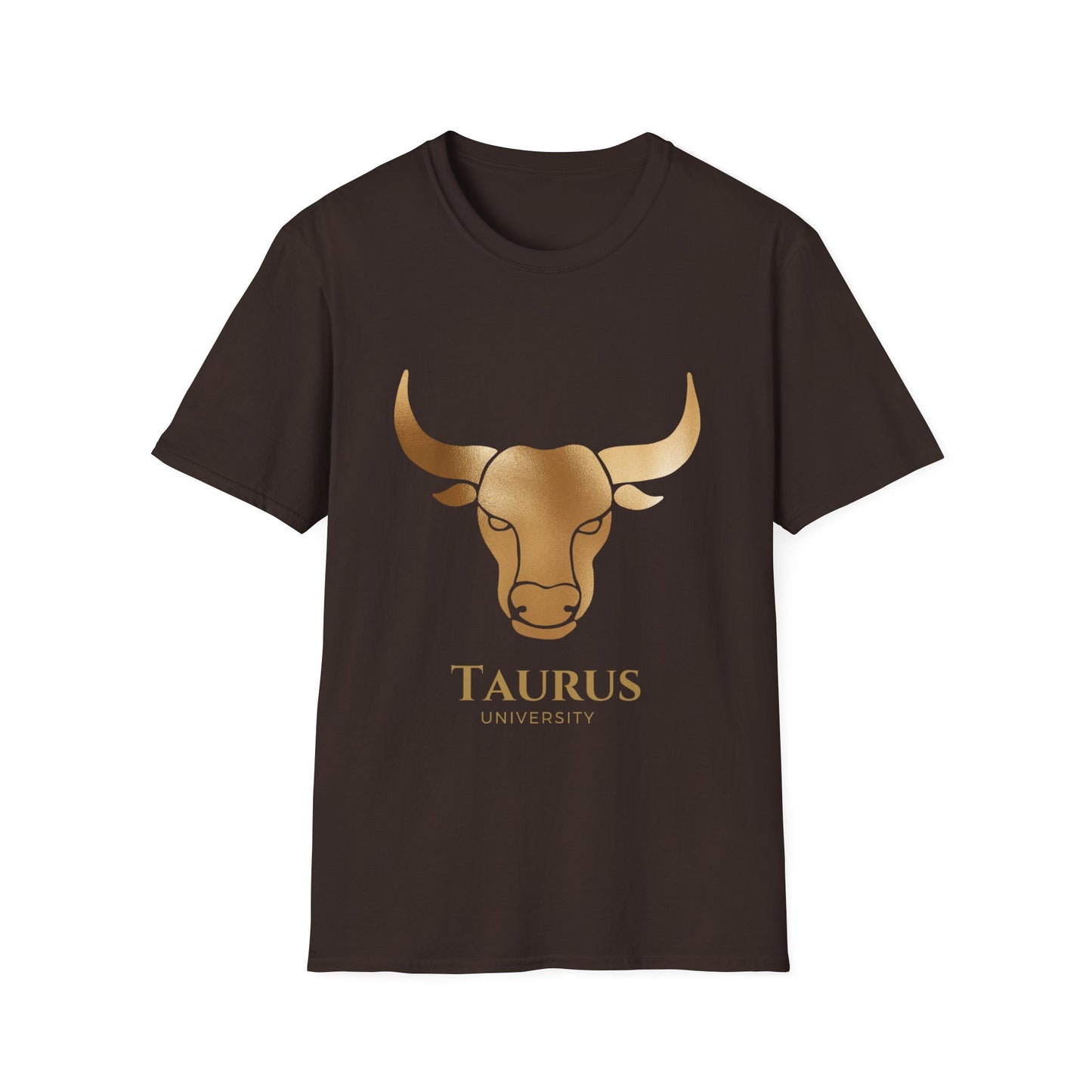 Taurus Zodiac Unisex T-Shirt - Softstyle Tee for Birthdays and Bull Lovers