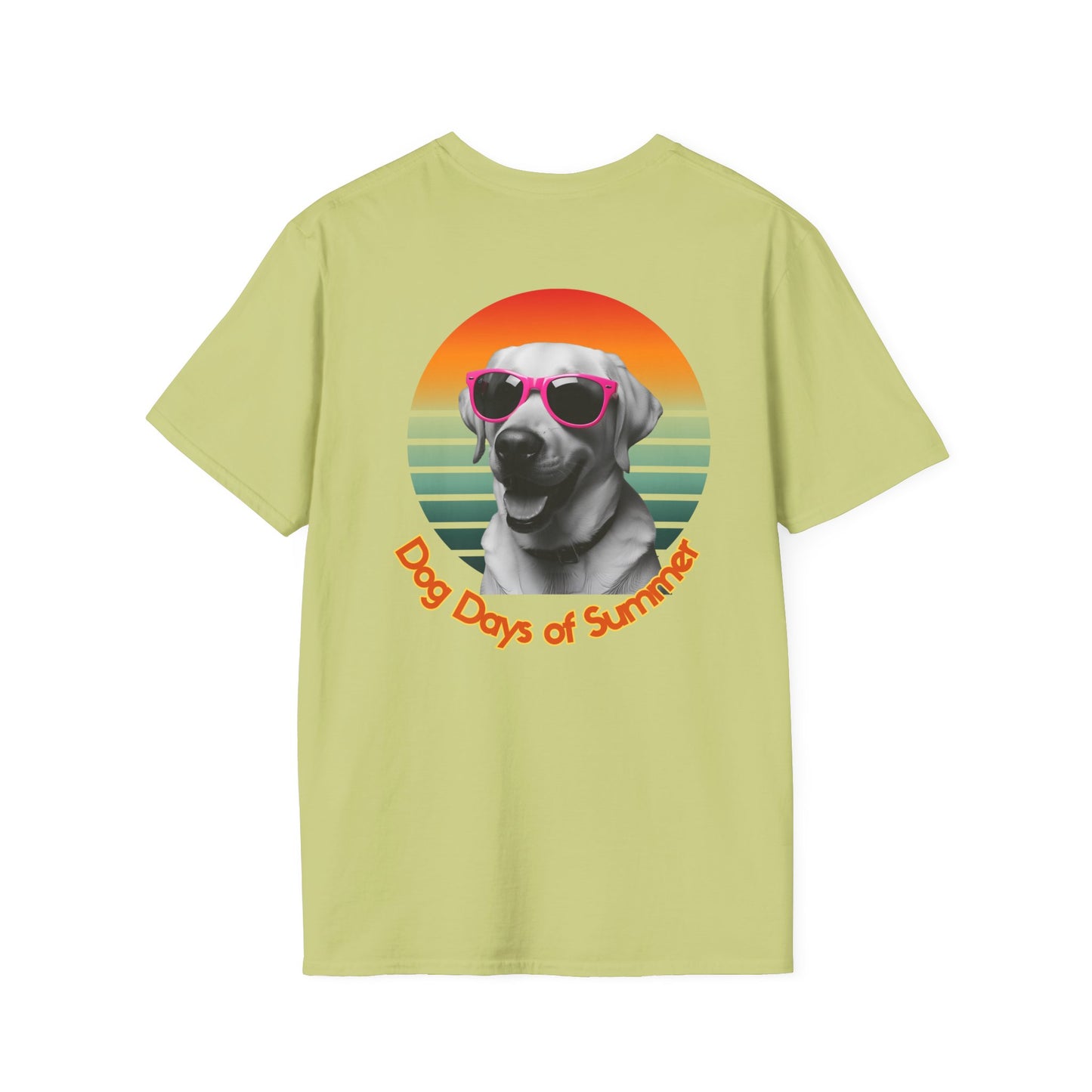Labrador Retriever, Dog Days of Summer T-Shirt, Unisex, Summer Vibes, Dog Lover Gift, Casual Wear, Fun Tee, Perfect for Dog Owners