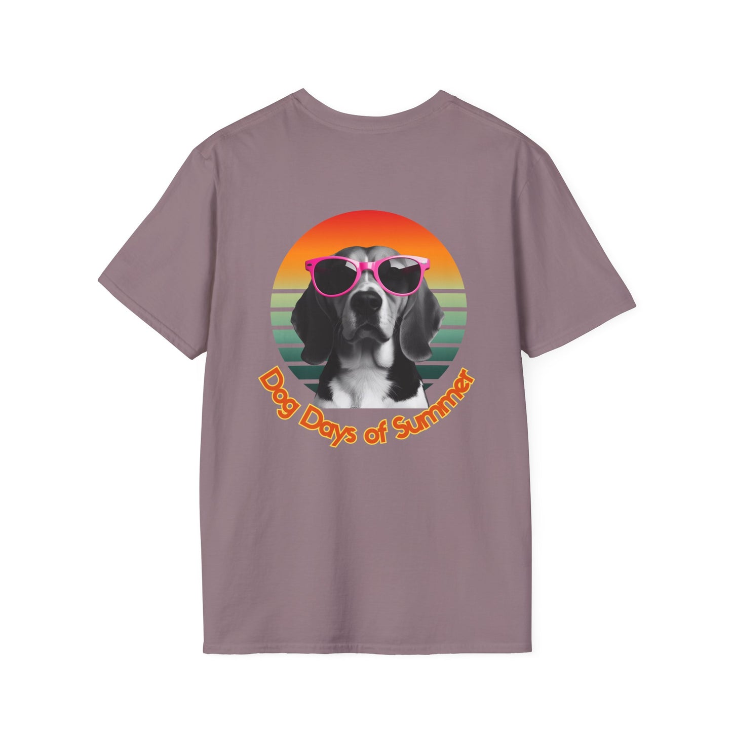 Beagle Unisex T-Shirt - Dog Days of Summer Design