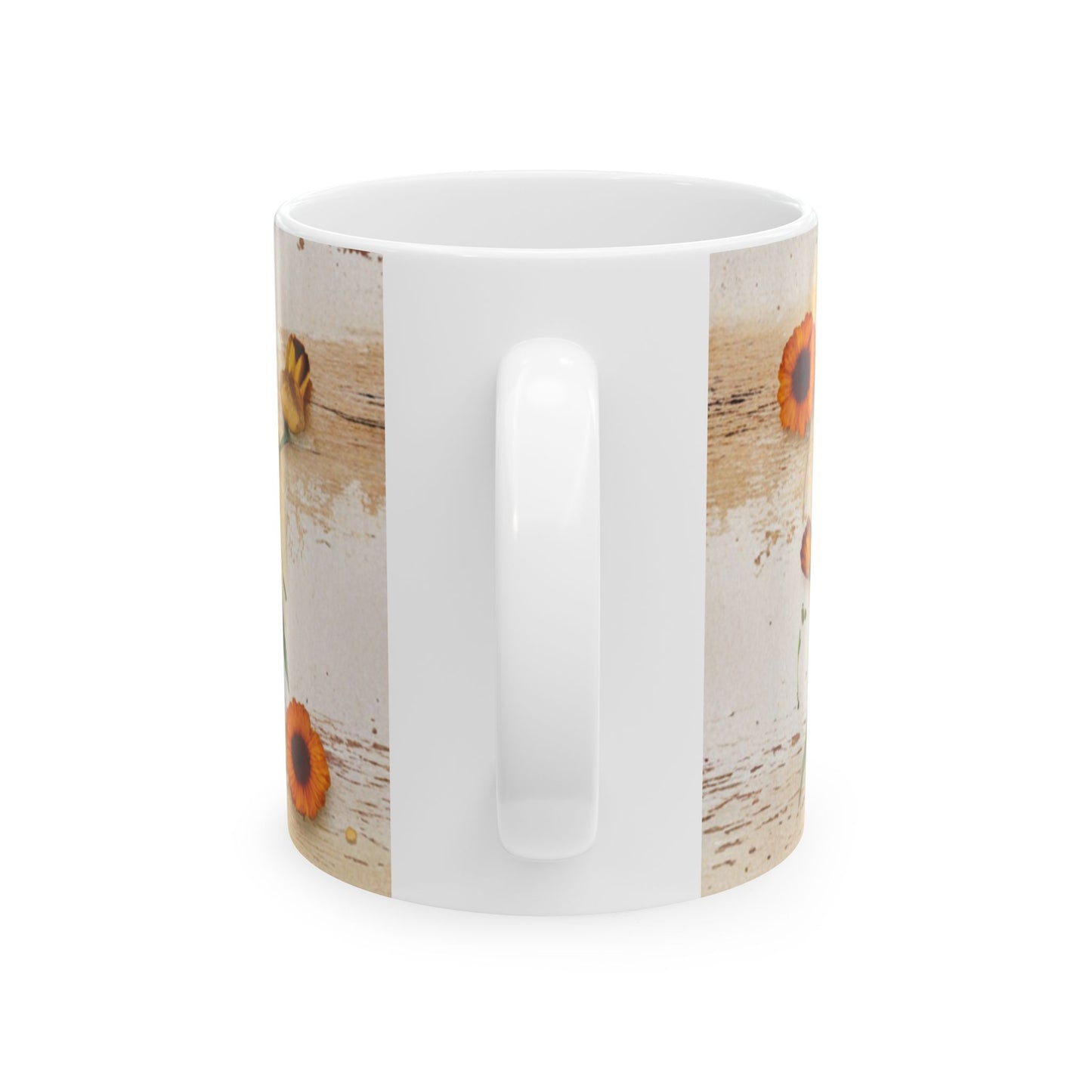 Sunflowers, Floral Ceramic Mug, Coffee Cup Gift, Tea Mug, Flower Lover's Gift, Home Decor, Mother's Day, Birthday, Spring Tea Time