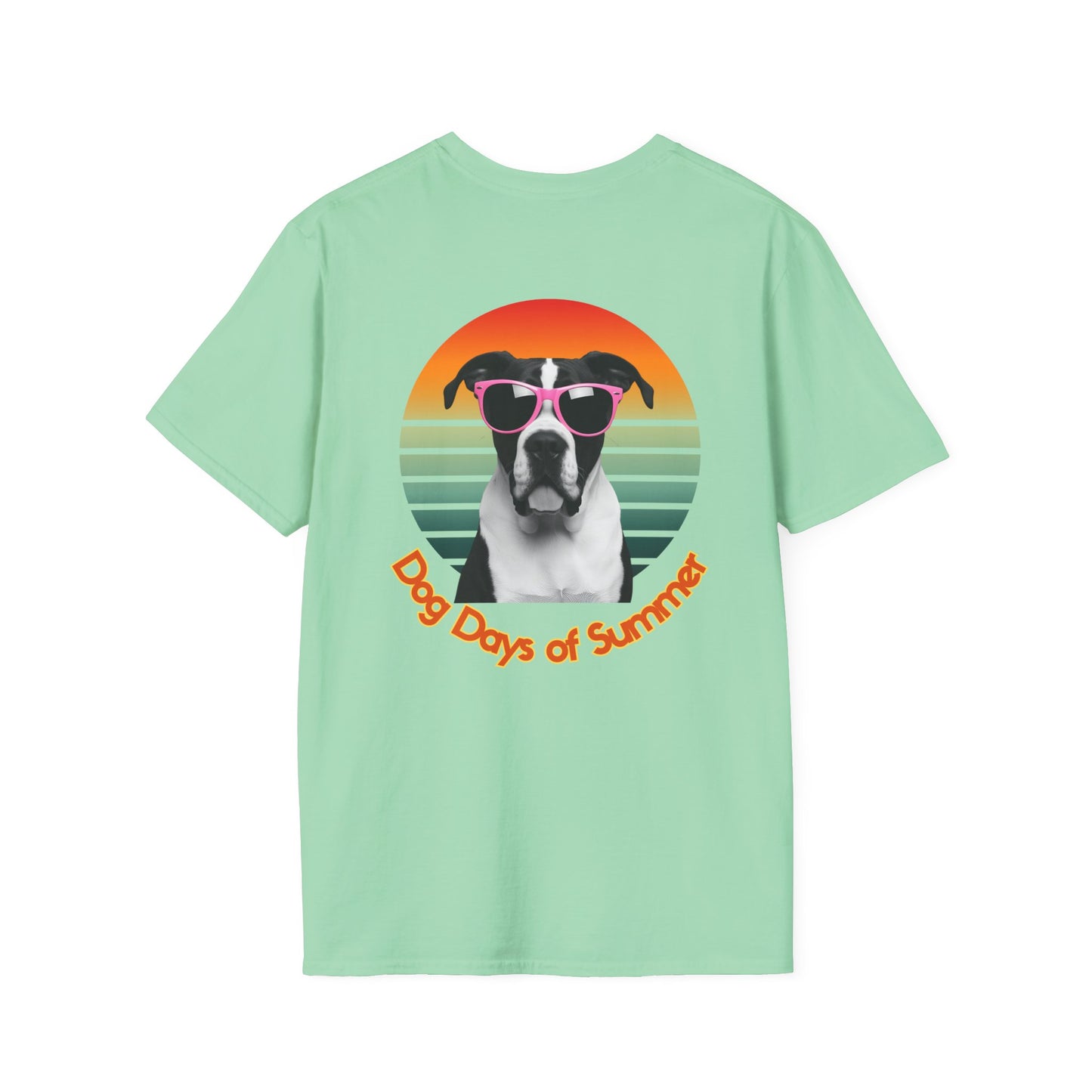 Cane Corso, Dog Days of Summer T-Shirt, Unisex Summer Tee, Fun Pet Apparel, Casual Dog Lover Gift, Vibrant Graphic Tee