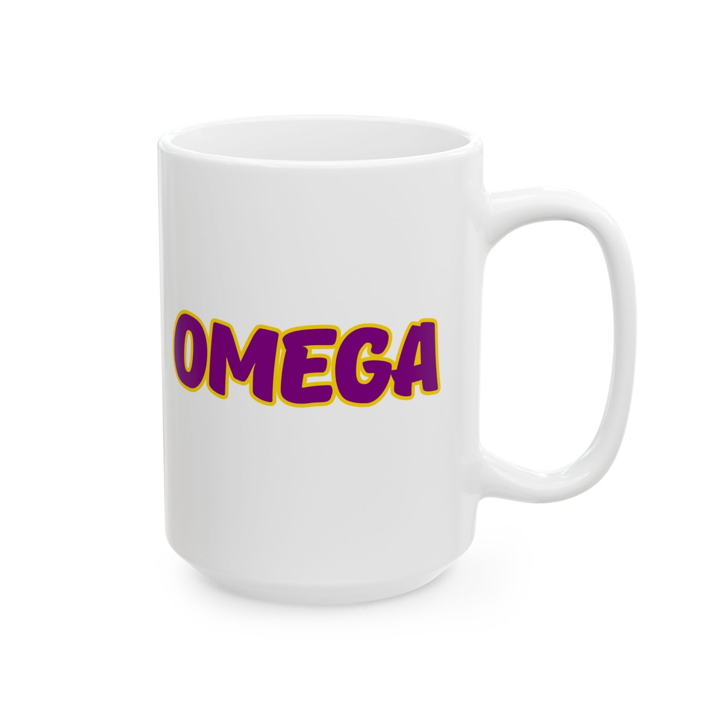 Divine 9 Fraternity Inspired- OMEGA: Ceramic Mug