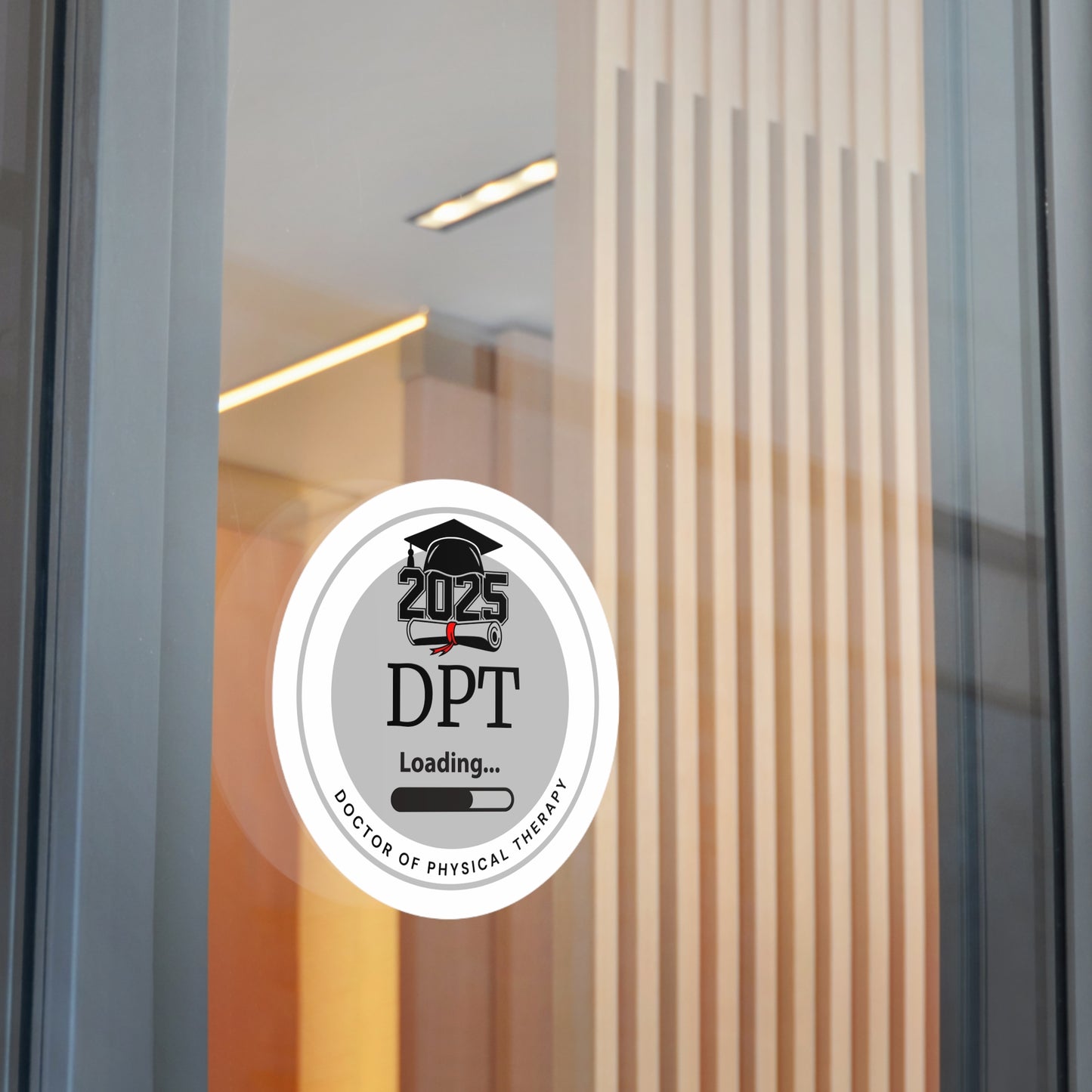 Vinyl Sticker - DPT Sticker, Doctor of Physical Therapy, Future Doctor, Graduation Loading