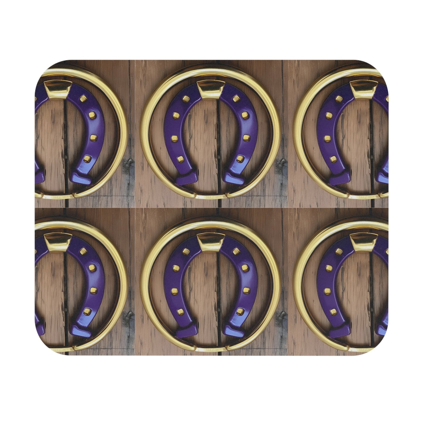 D9 Fraternity inspired-OMEGA: Purple & Gold Mouse Pad