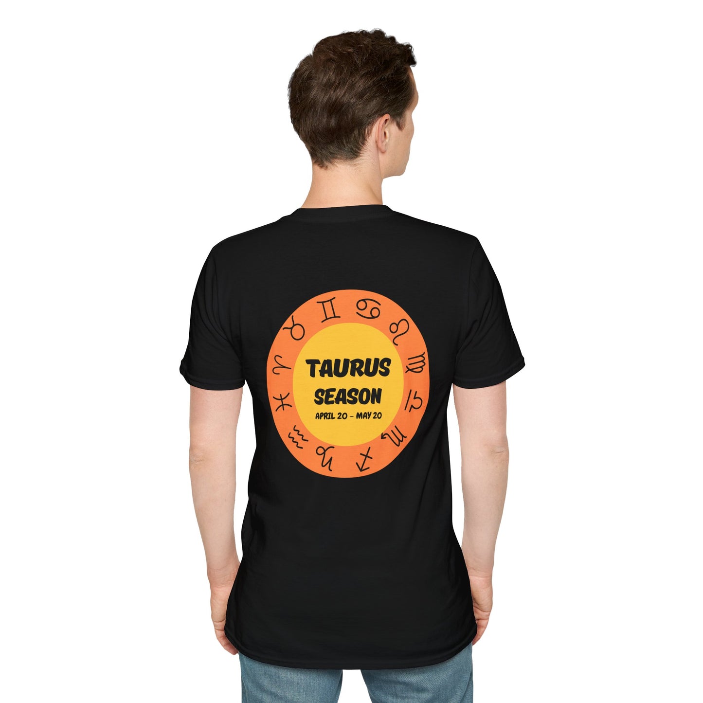 Taurus Season Zodiac Unisex T-Shirt - Softstyle Tee for Birthdays and Bull Lovers