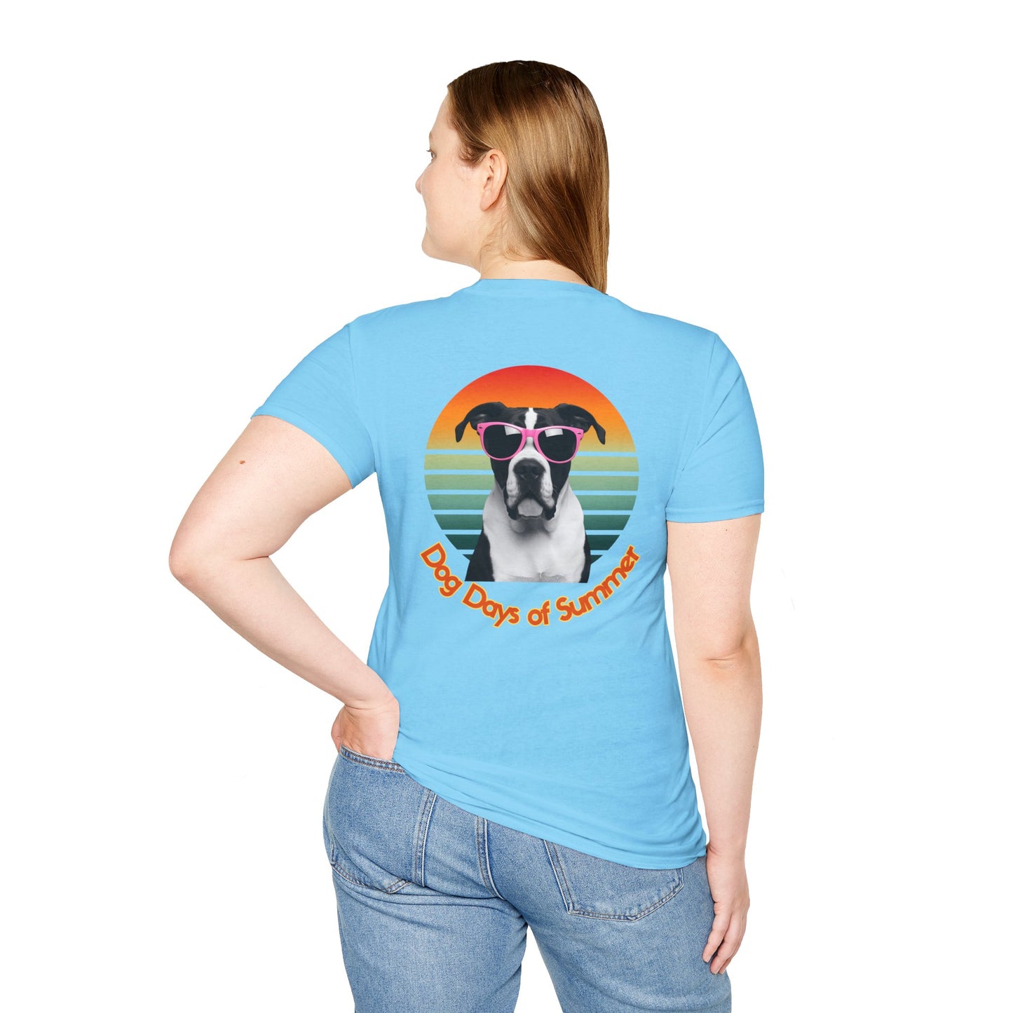 Cane Corso, Dog Days of Summer T-Shirt, Unisex Summer Tee, Fun Pet Apparel, Casual Dog Lover Gift, Vibrant Graphic Tee
