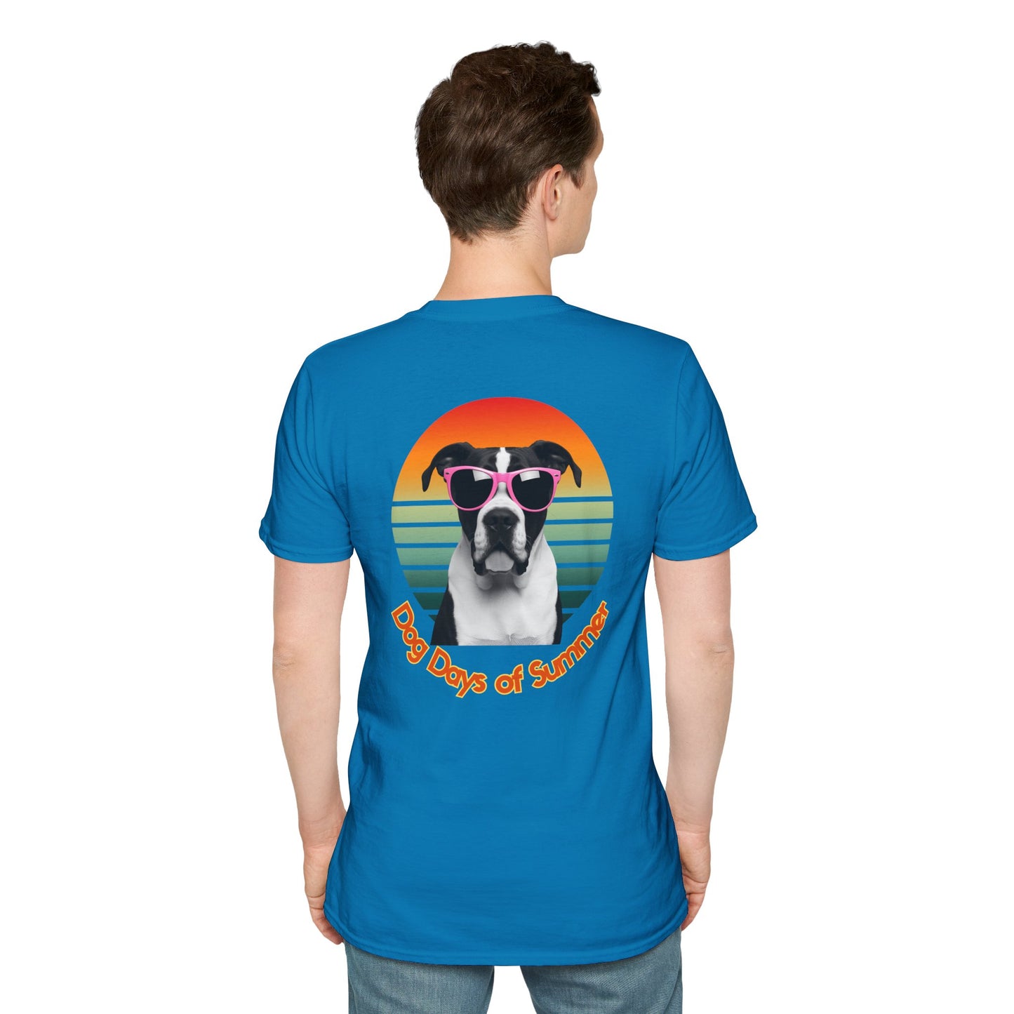 Cane Corso, Dog Days of Summer T-Shirt, Unisex Summer Tee, Fun Pet Apparel, Casual Dog Lover Gift, Vibrant Graphic Tee