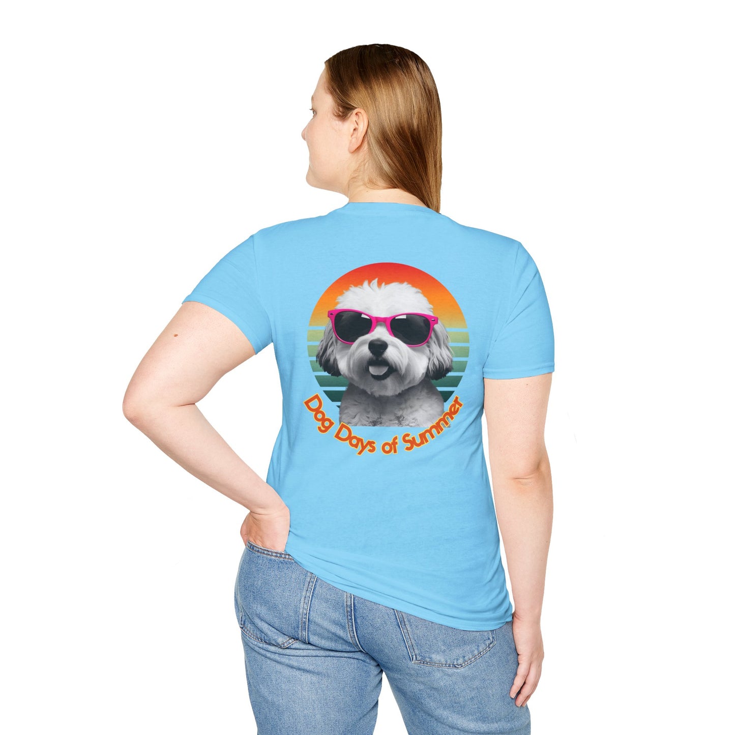 Bichon Frise Dog Days of Summer Unisex T-Shirt