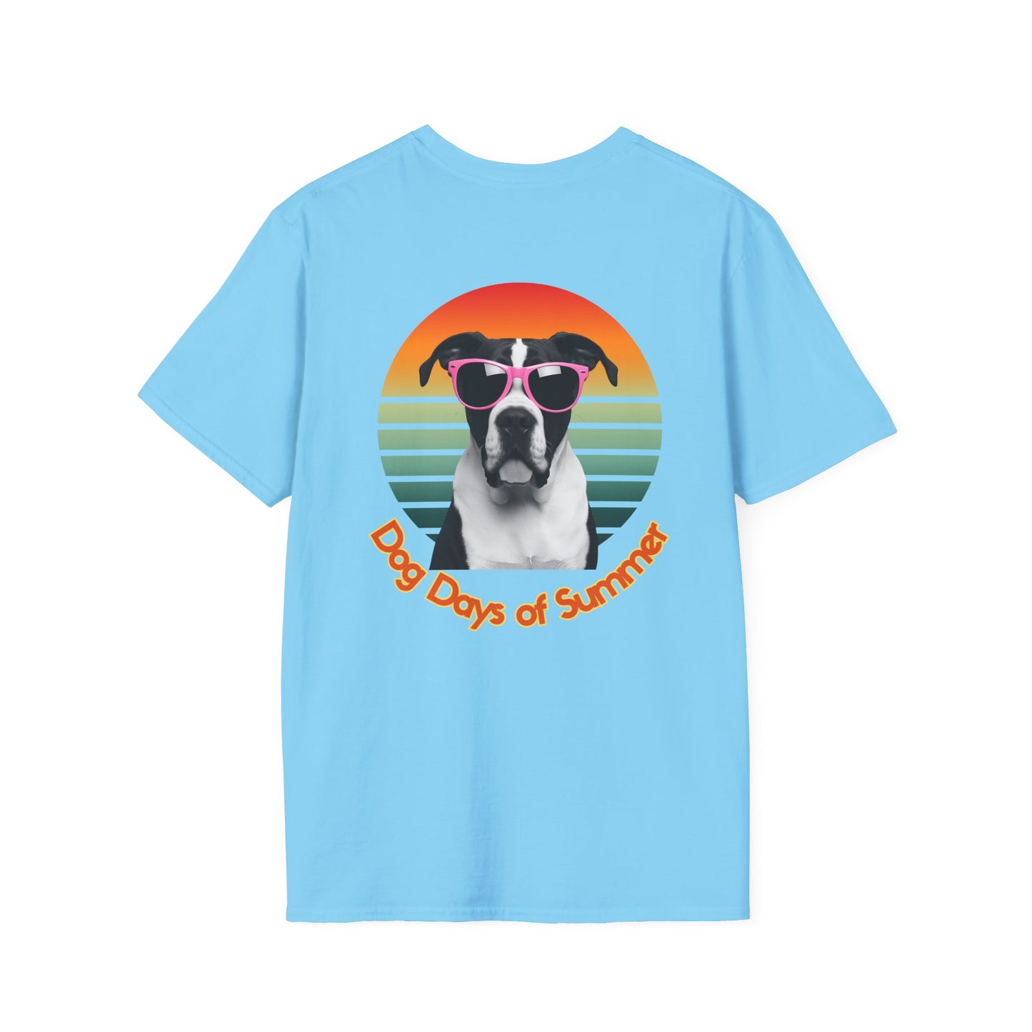 Cane Corso, Dog Days of Summer T-Shirt, Unisex Summer Tee, Fun Pet Apparel, Casual Dog Lover Gift, Vibrant Graphic Tee
