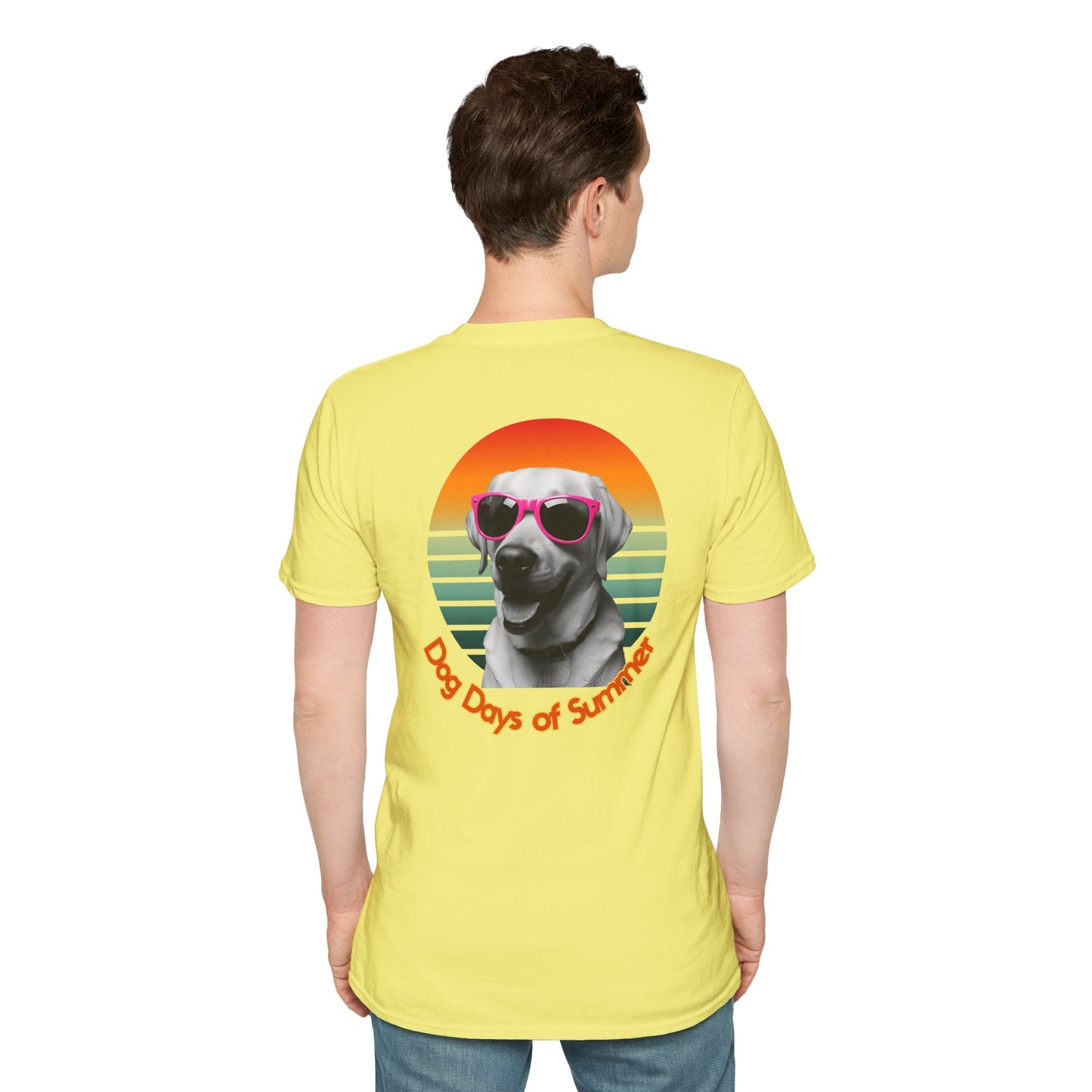 Labrador Retriever, Dog Days of Summer T-Shirt, Unisex, Summer Vibes, Dog Lover Gift, Casual Wear, Fun Tee, Perfect for Dog Owners
