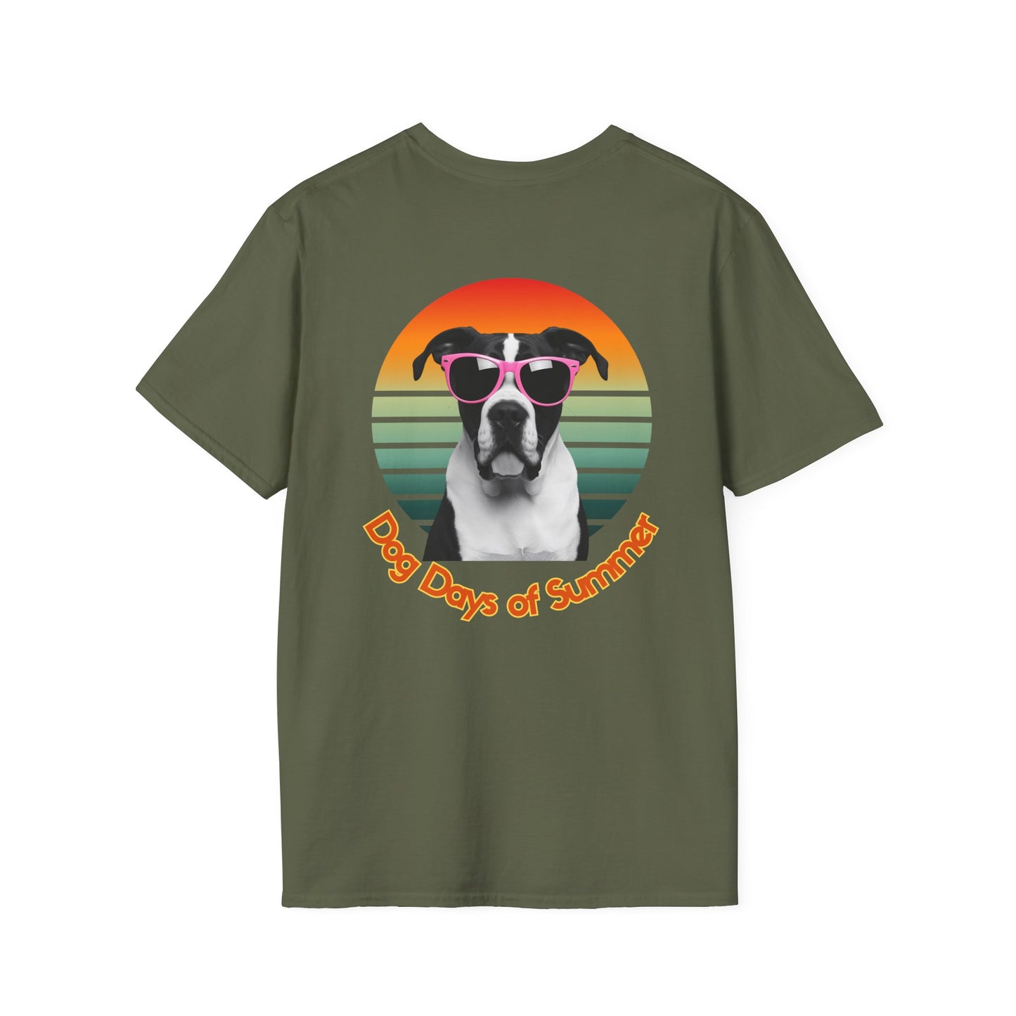 Cane Corso, Dog Days of Summer T-Shirt, Unisex Summer Tee, Fun Pet Apparel, Casual Dog Lover Gift, Vibrant Graphic Tee