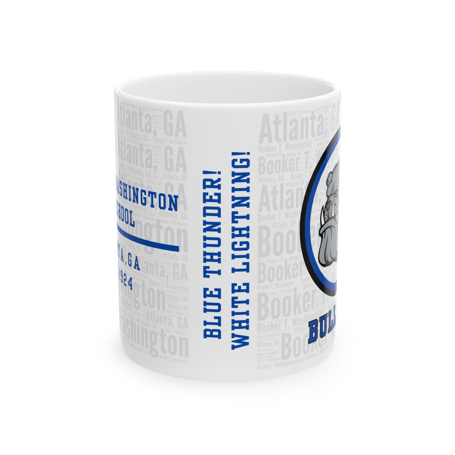 Booker T Washington H.S.,Bulldogs, Atlanta, GA, Ceramic Mug