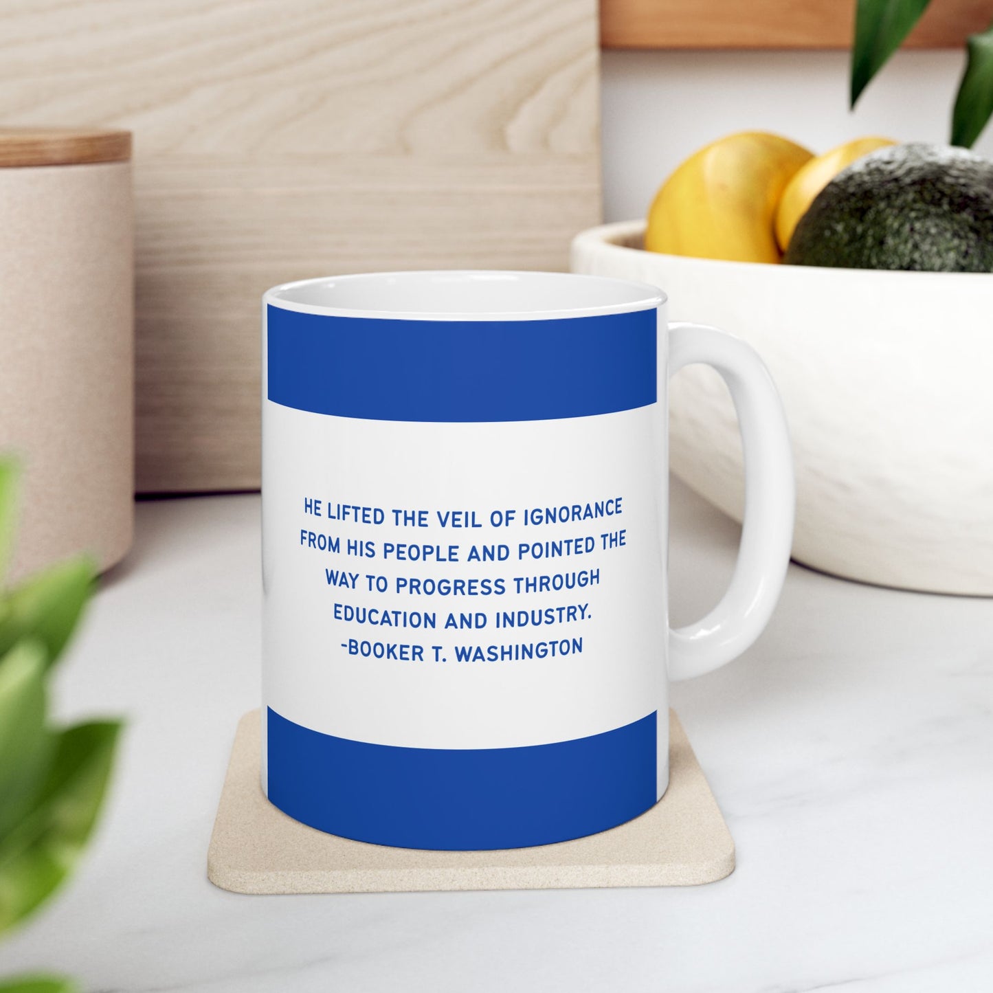 Booker T Washington H.S., Lift Veil of Ignorance Atlanta, GA, Ceramic Mug