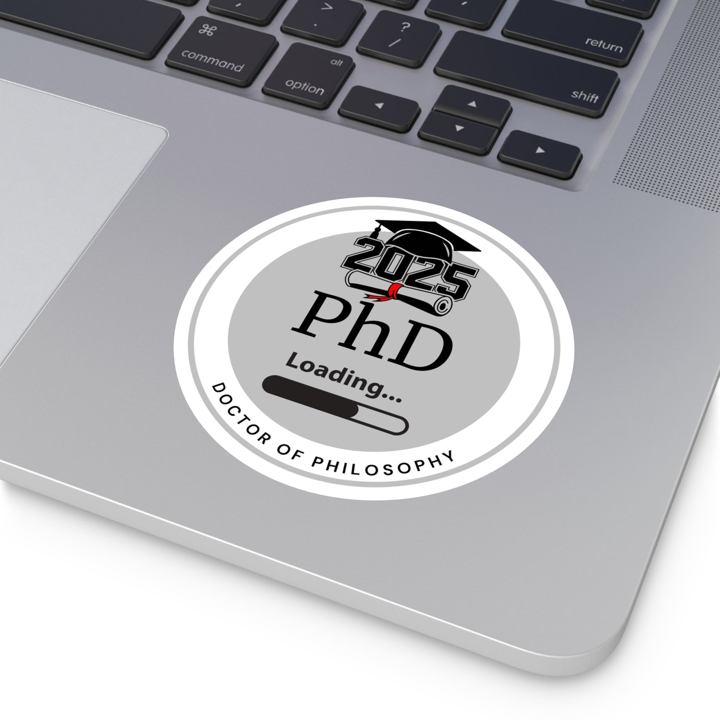 Vinyl Sticker - PhD Sticker, Doctor of Philosophy, Future Doctor, Graduation Loading