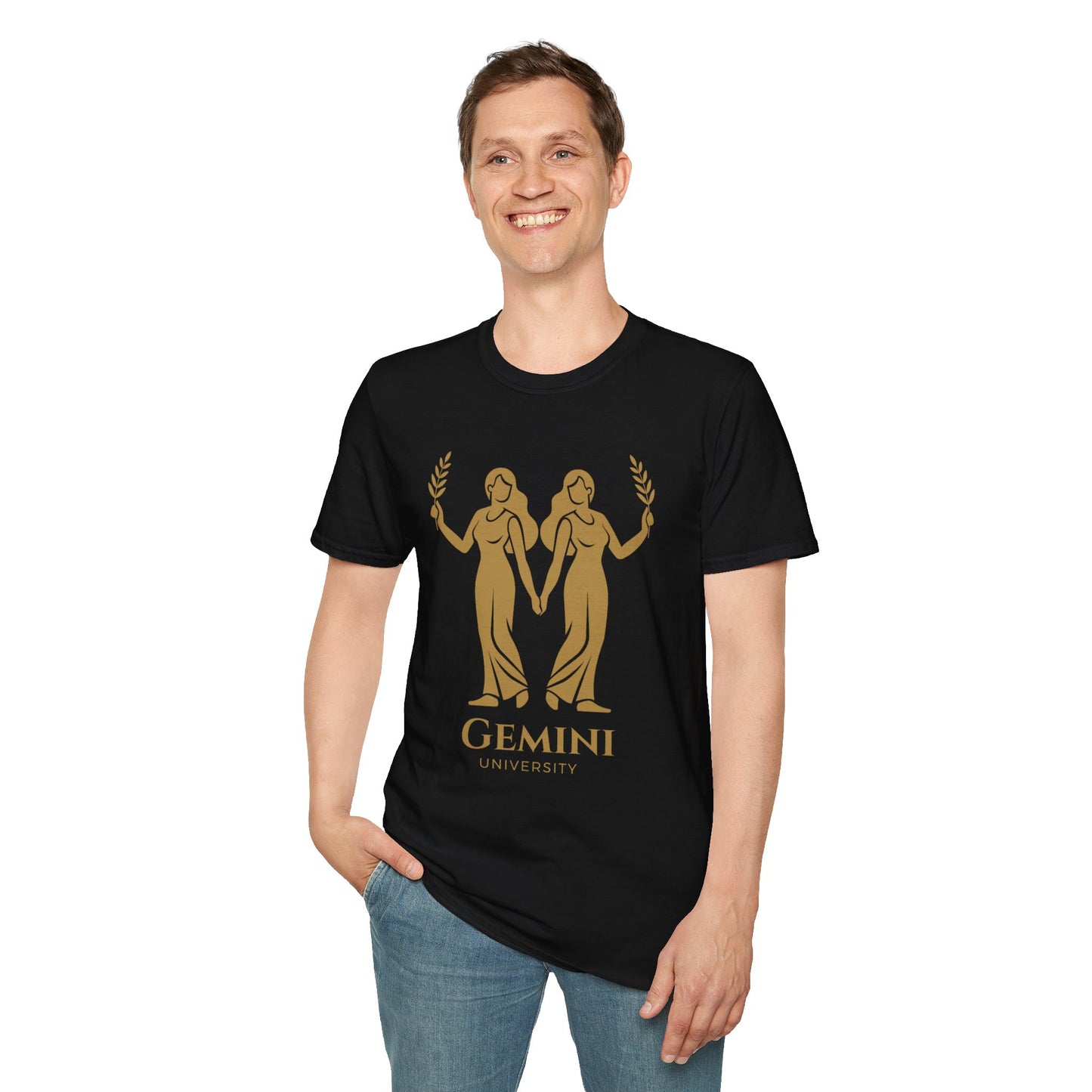Gemini Birthday Zodiac Unisex Softstyle T-Shirt
