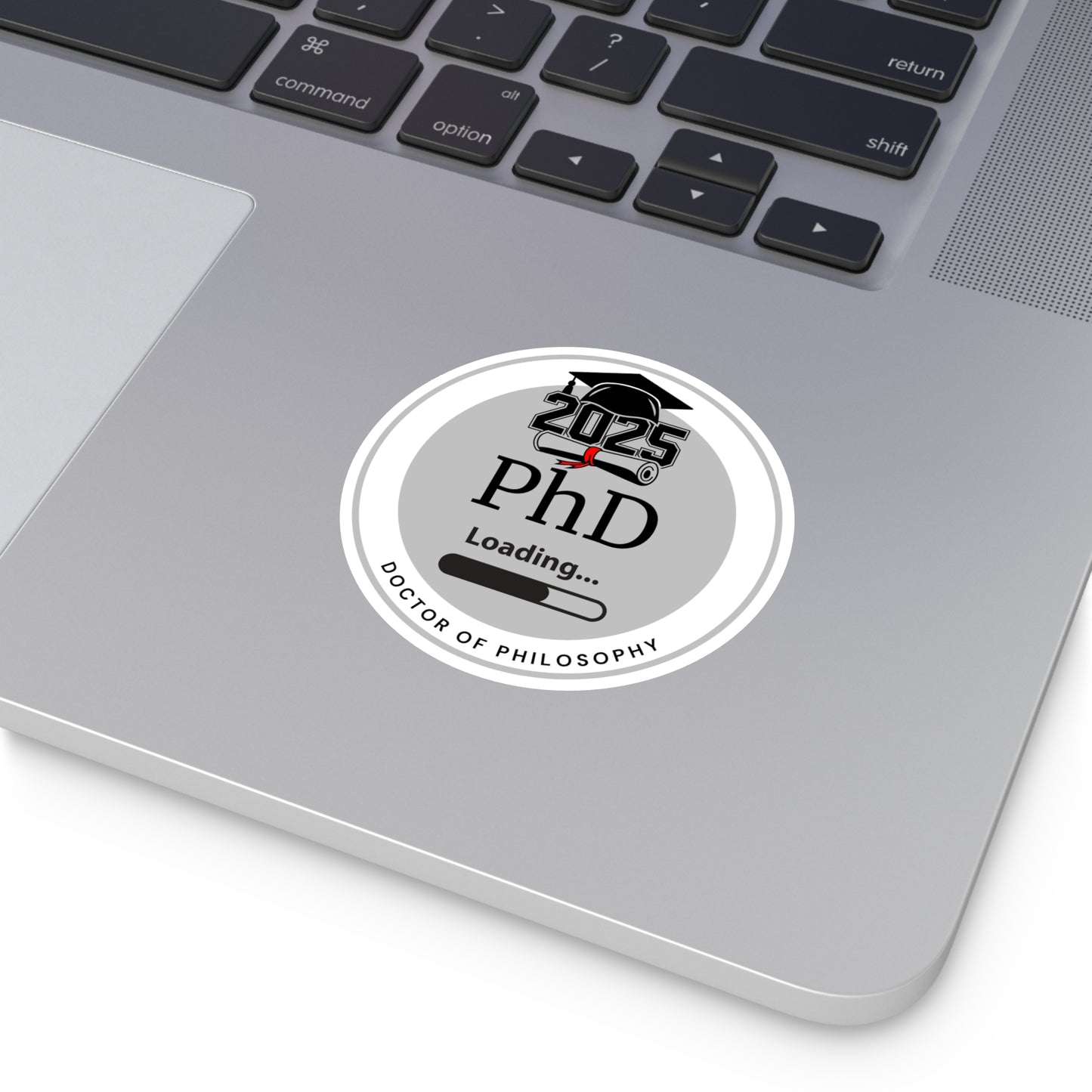 Vinyl Sticker - PhD Sticker, Doctor of Philosophy, Future Doctor, Graduation Loading