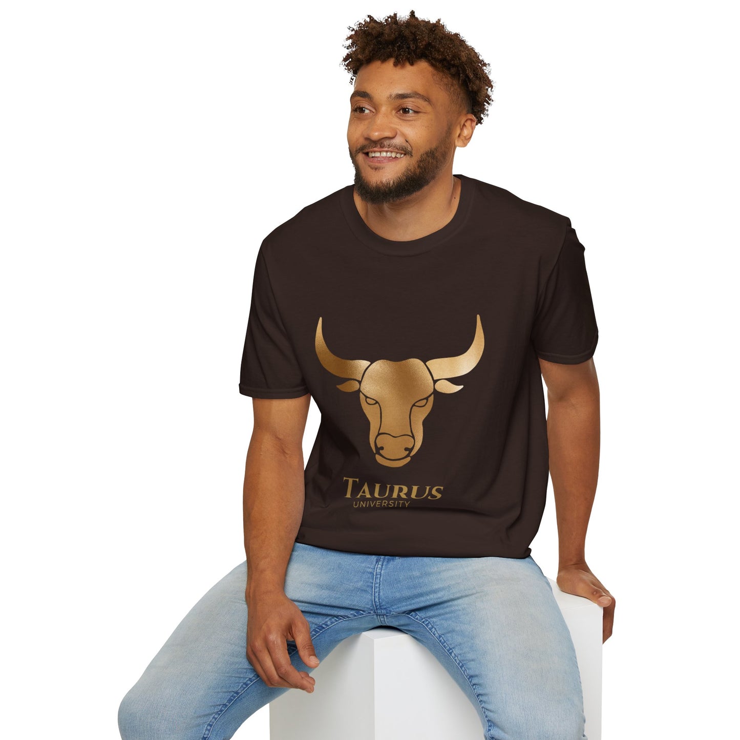 Taurus Zodiac Unisex T-Shirt - Softstyle Tee for Birthdays and Bull Lovers
