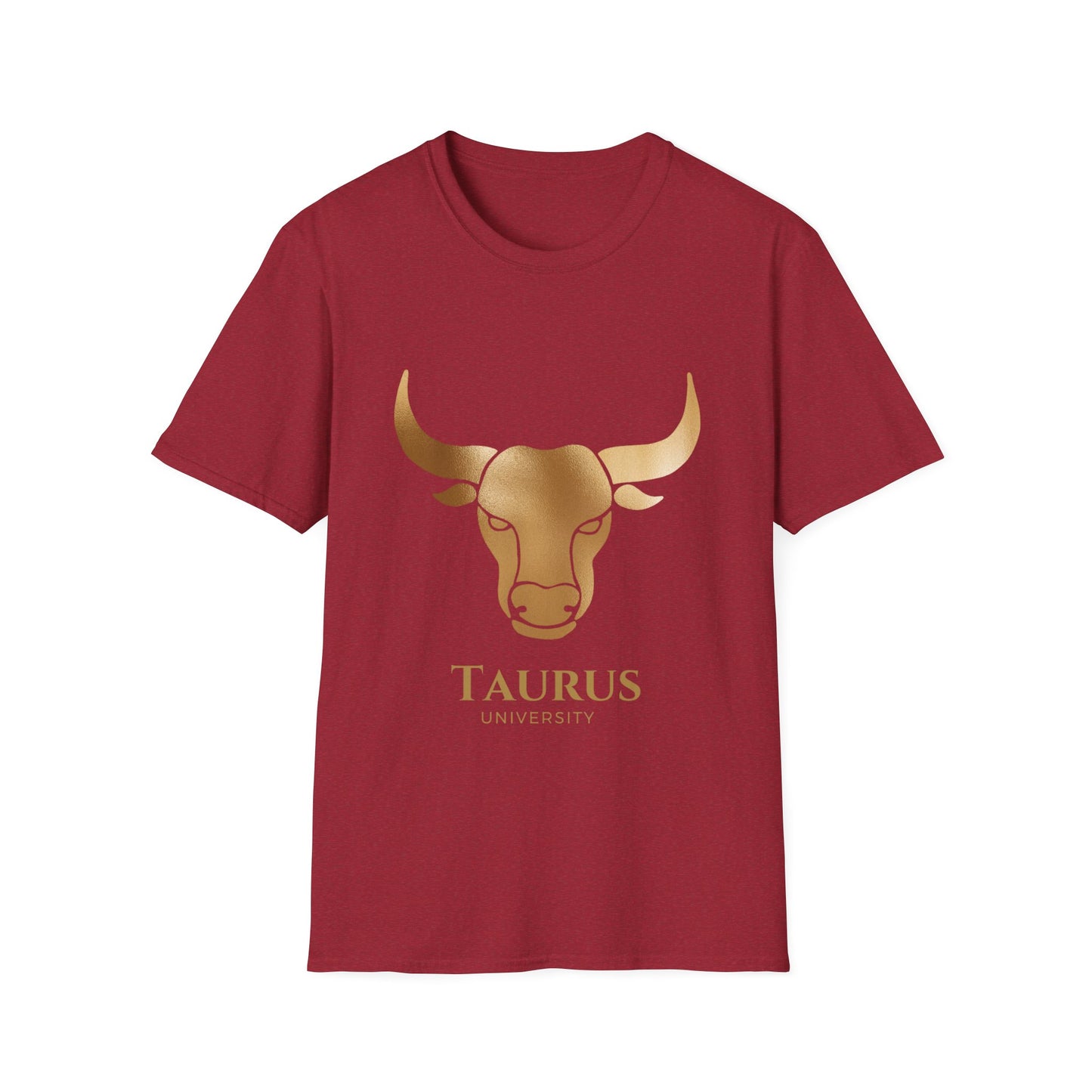 Taurus Zodiac Unisex T-Shirt - Softstyle Tee for Birthdays and Bull Lovers
