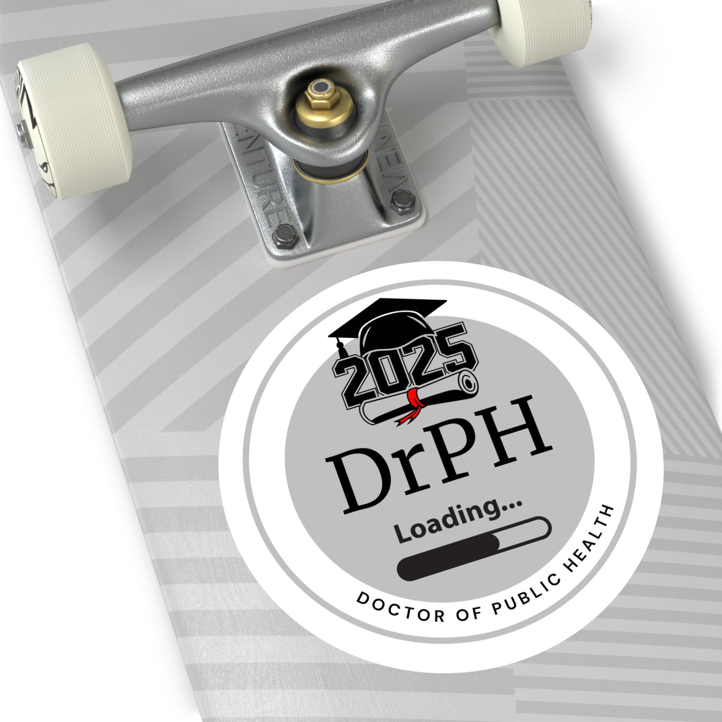Vinyl Sticker - DrPH Sticker, Doctor of Public Health, Future Doctor, Graduation Loading