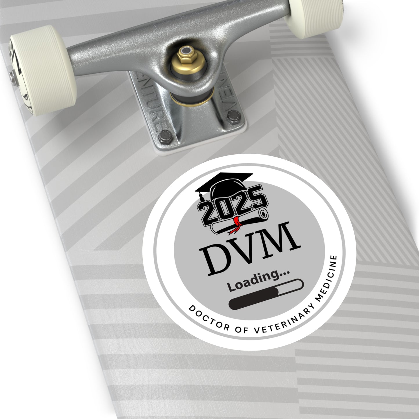 Vinyl Sticker - DVM Sticker, Doctor of Veterinary Medicine, Future Doctor, Graduation Loading
