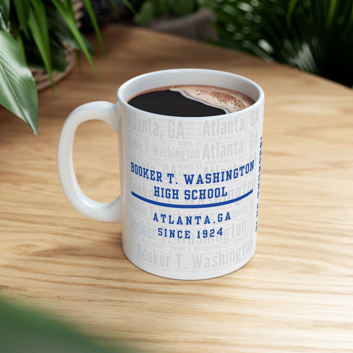 Booker T Washington H.S.,Bulldogs, Atlanta, GA, Ceramic Mug