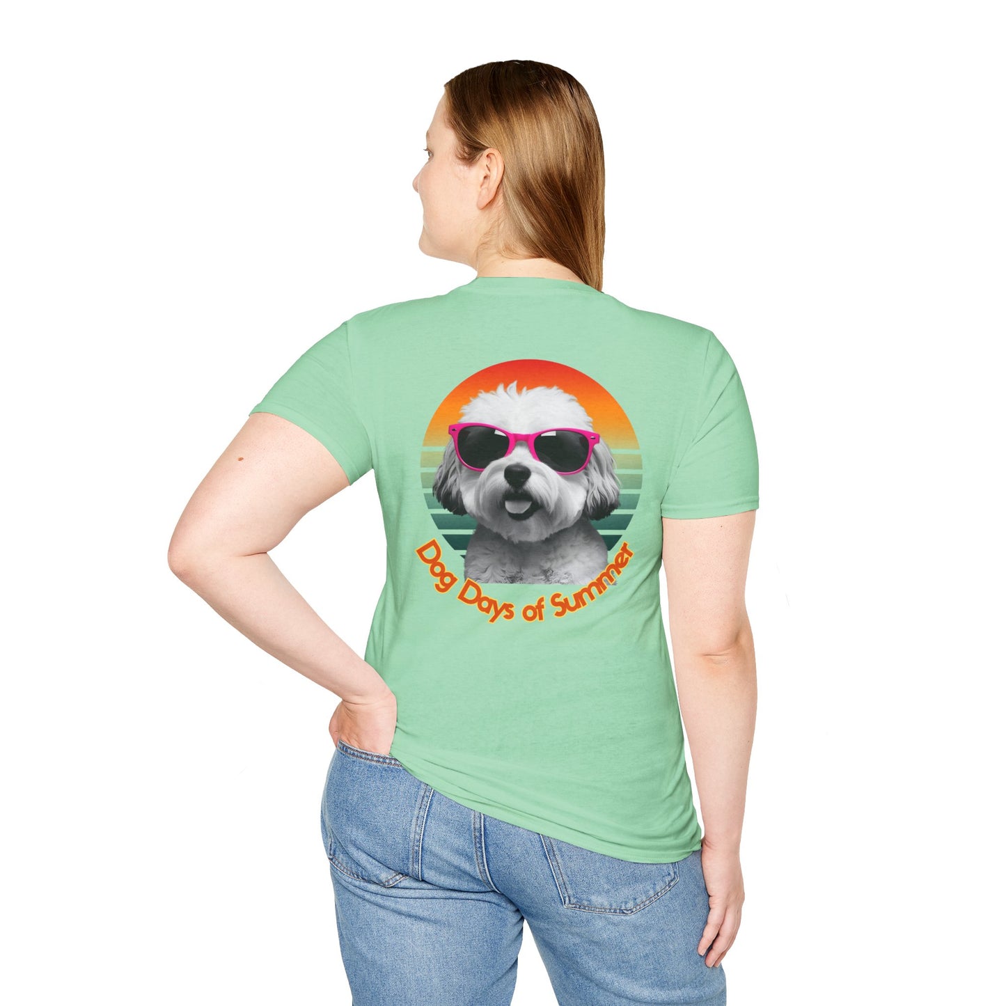Bichon Frise Dog Days of Summer Unisex T-Shirt