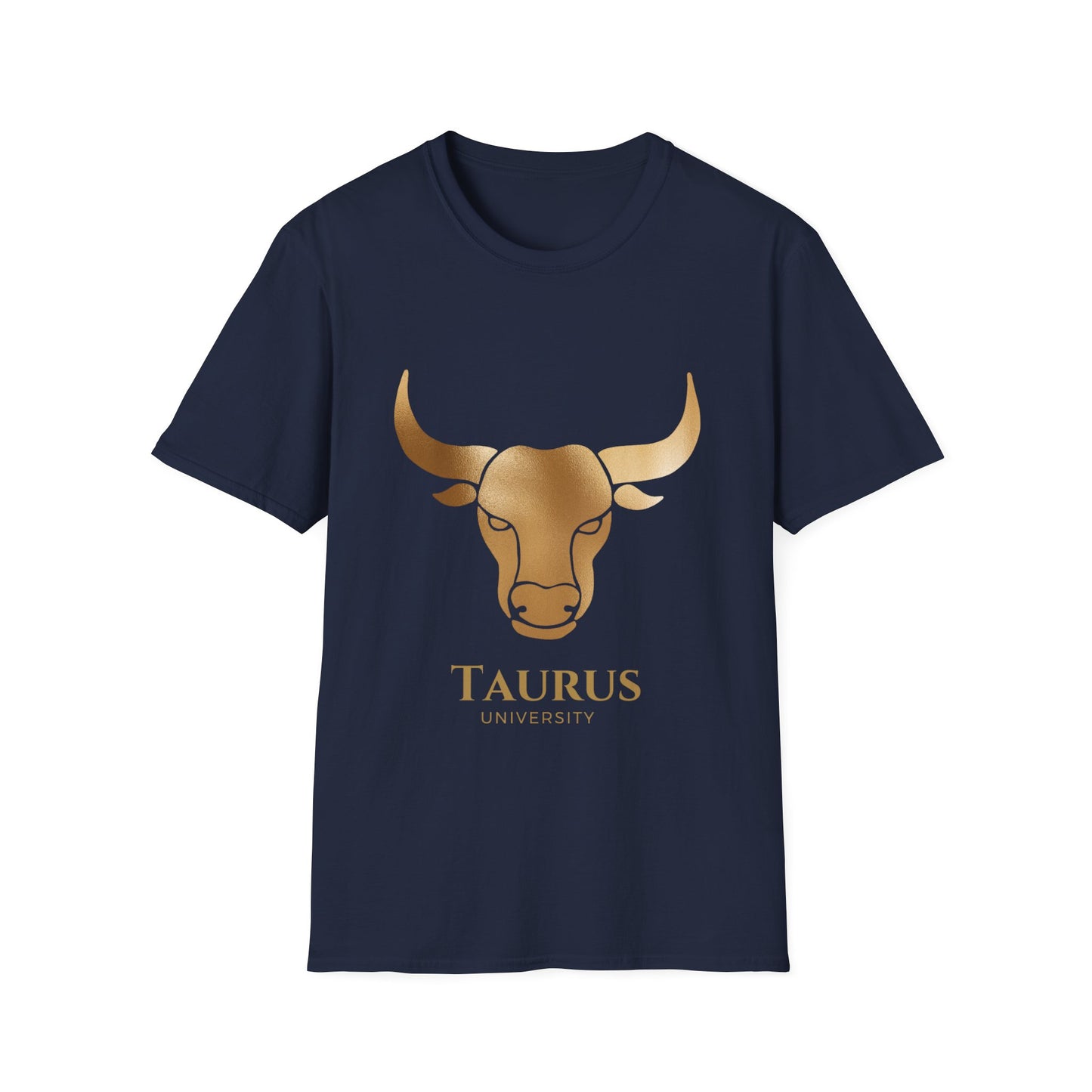 Taurus Zodiac Unisex T-Shirt - Softstyle Tee for Birthdays and Bull Lovers