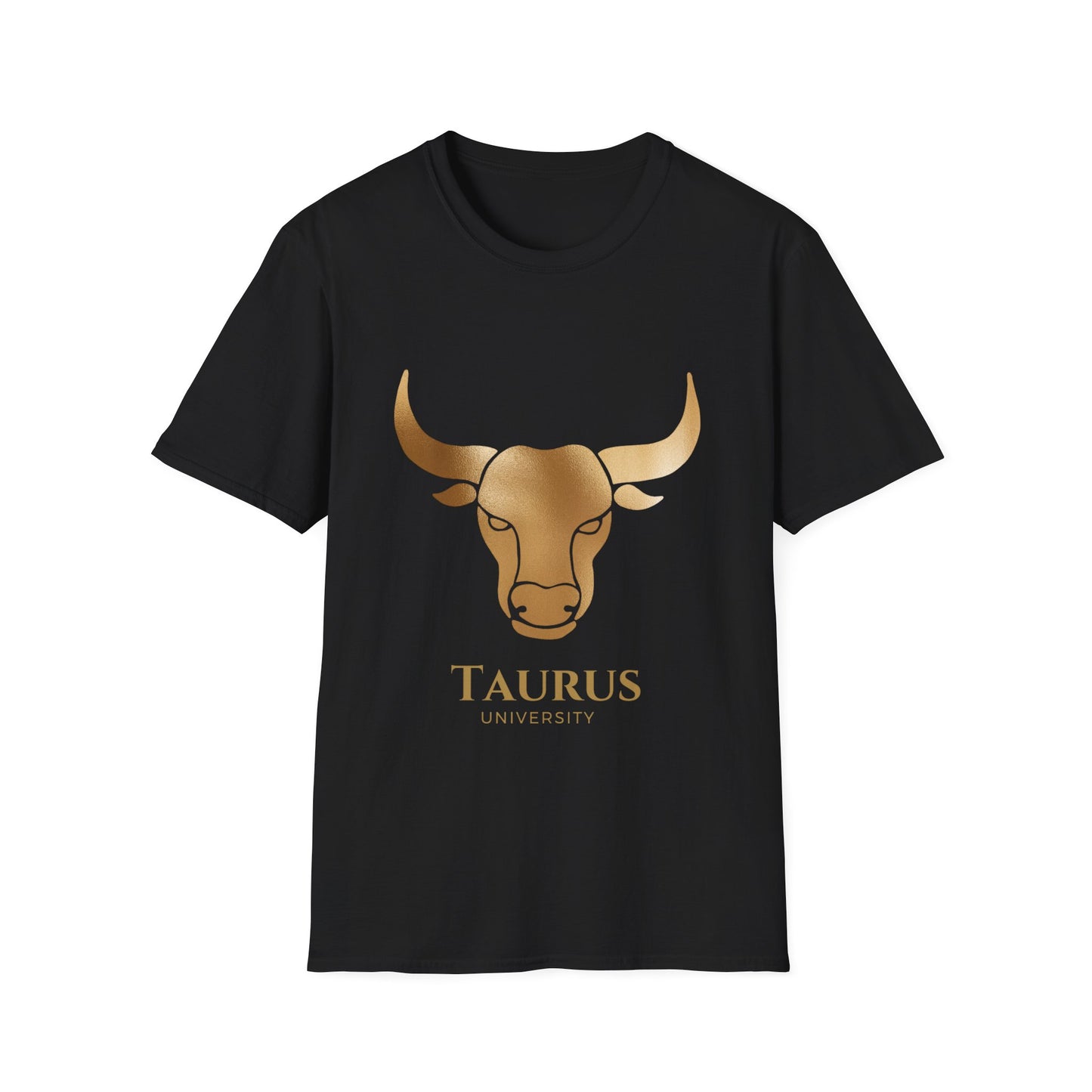 Taurus Zodiac Unisex T-Shirt - Softstyle Tee for Birthdays and Bull Lovers