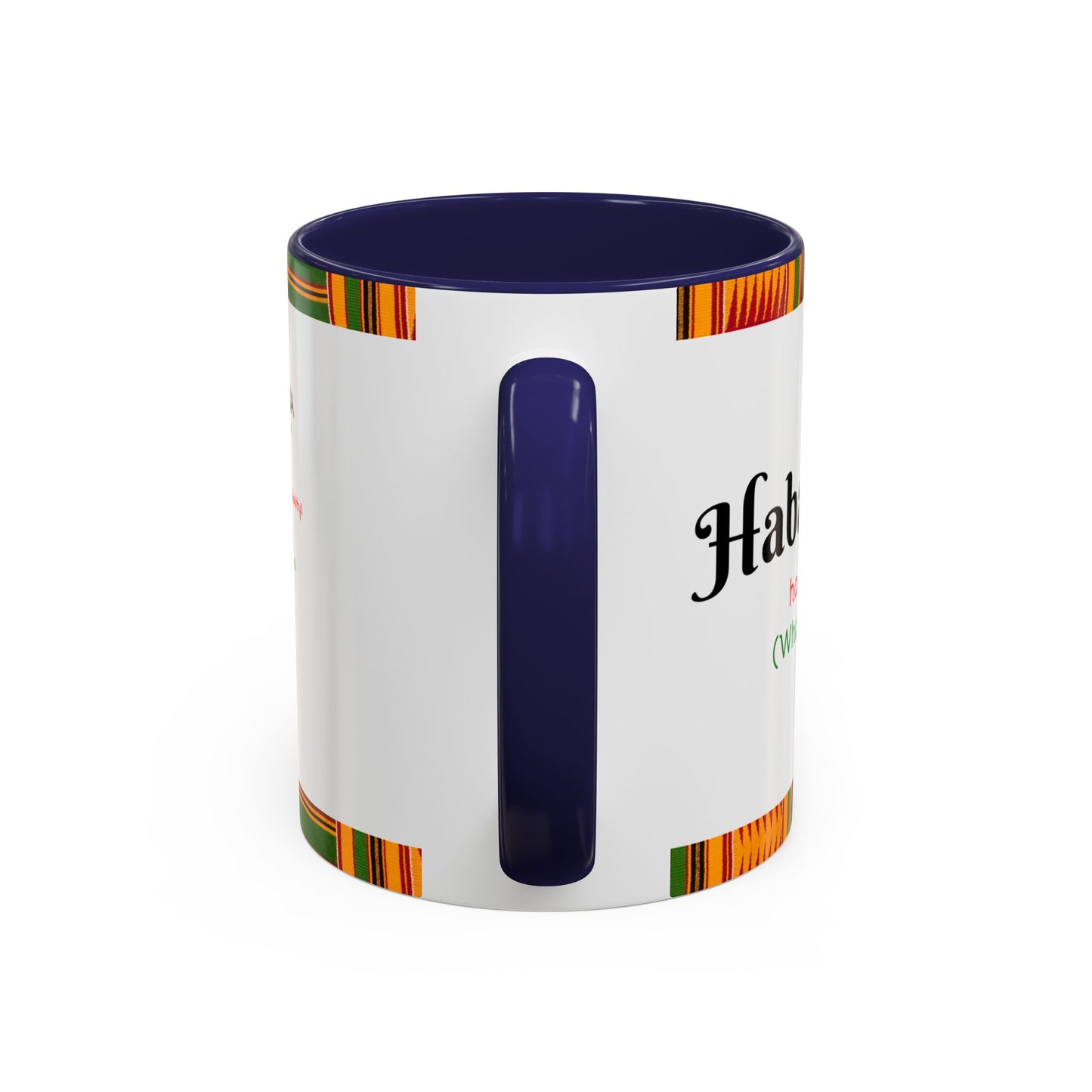 Kwanzaa Inspired Accent Coffee Mug, Vibrant African Heritage Mug, Ideal for Celebrations, Gift for Kwanzaa, Unique Everyday Use