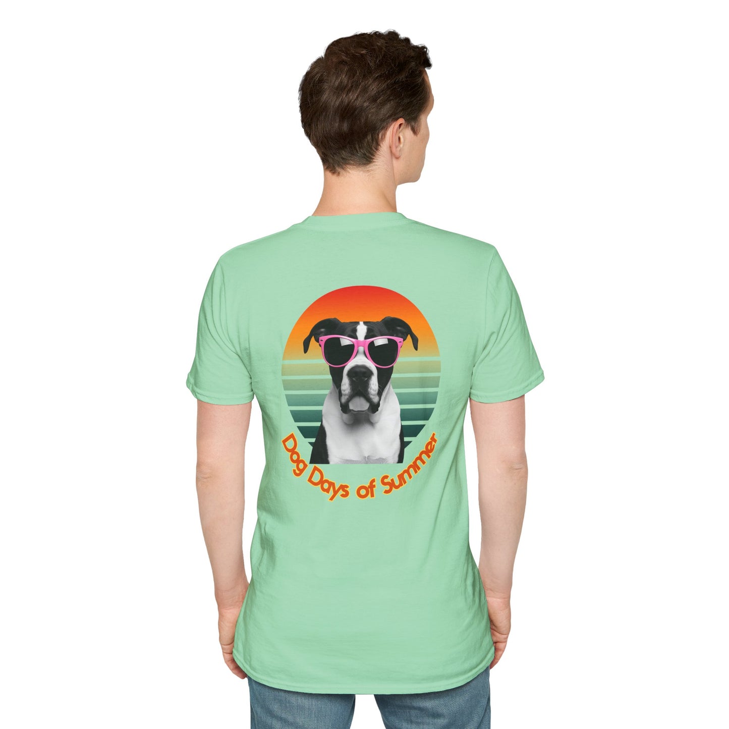 Cane Corso, Dog Days of Summer T-Shirt, Unisex Summer Tee, Fun Pet Apparel, Casual Dog Lover Gift, Vibrant Graphic Tee